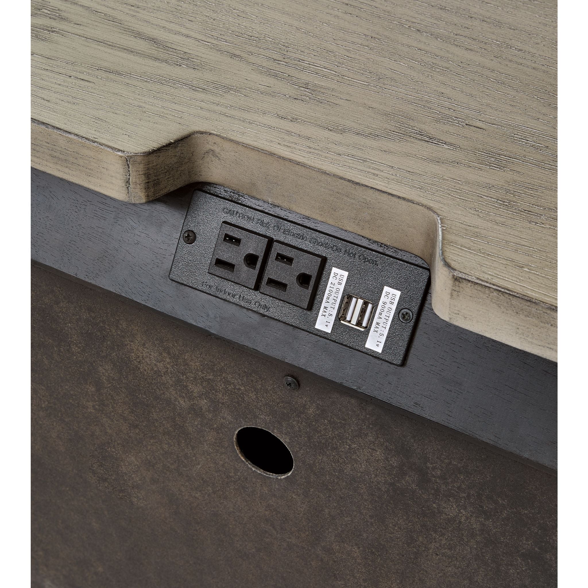 Foyland Two Drawer Nightstand - Image 7