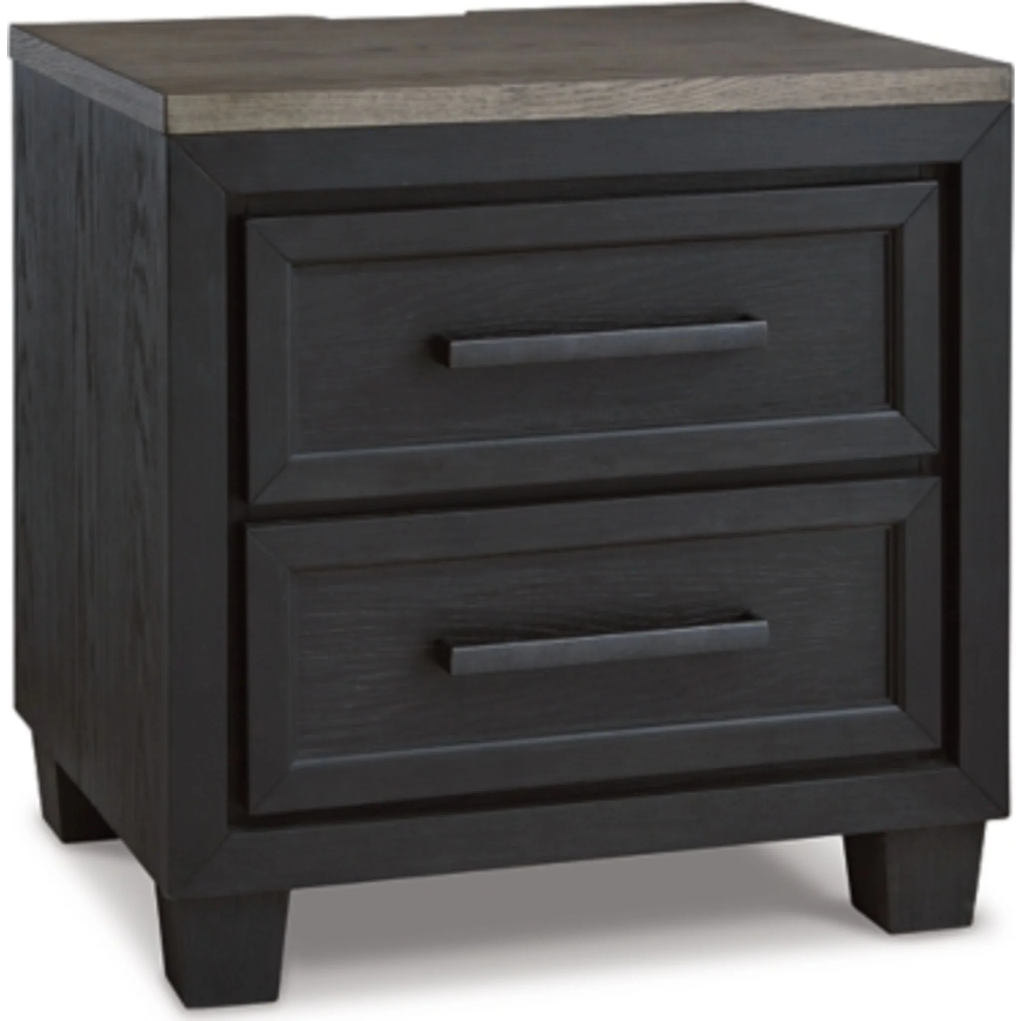 Foyland Two Drawer Nightstand - Image 9