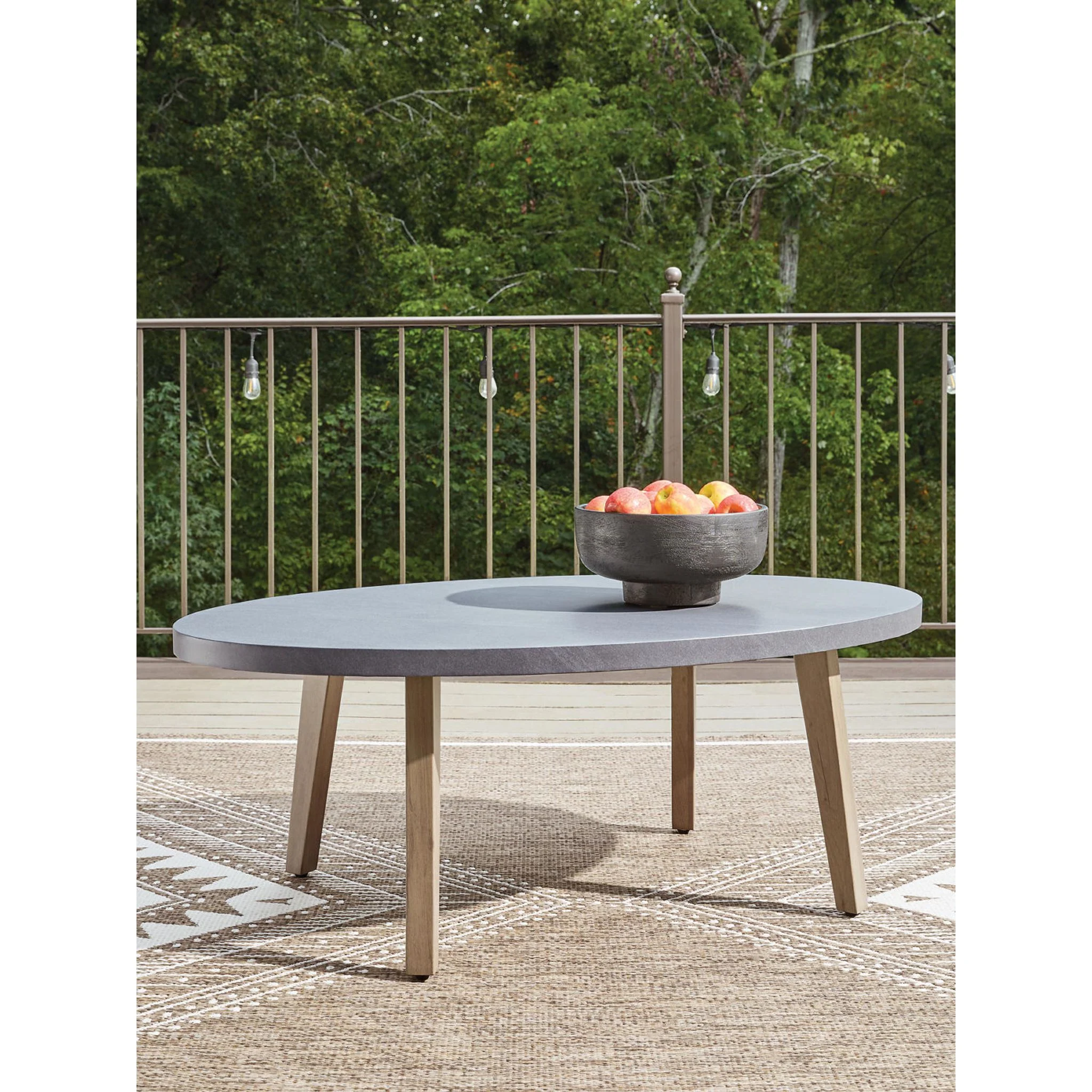 Francis Beach Outdoor Coffee Table - Image 2