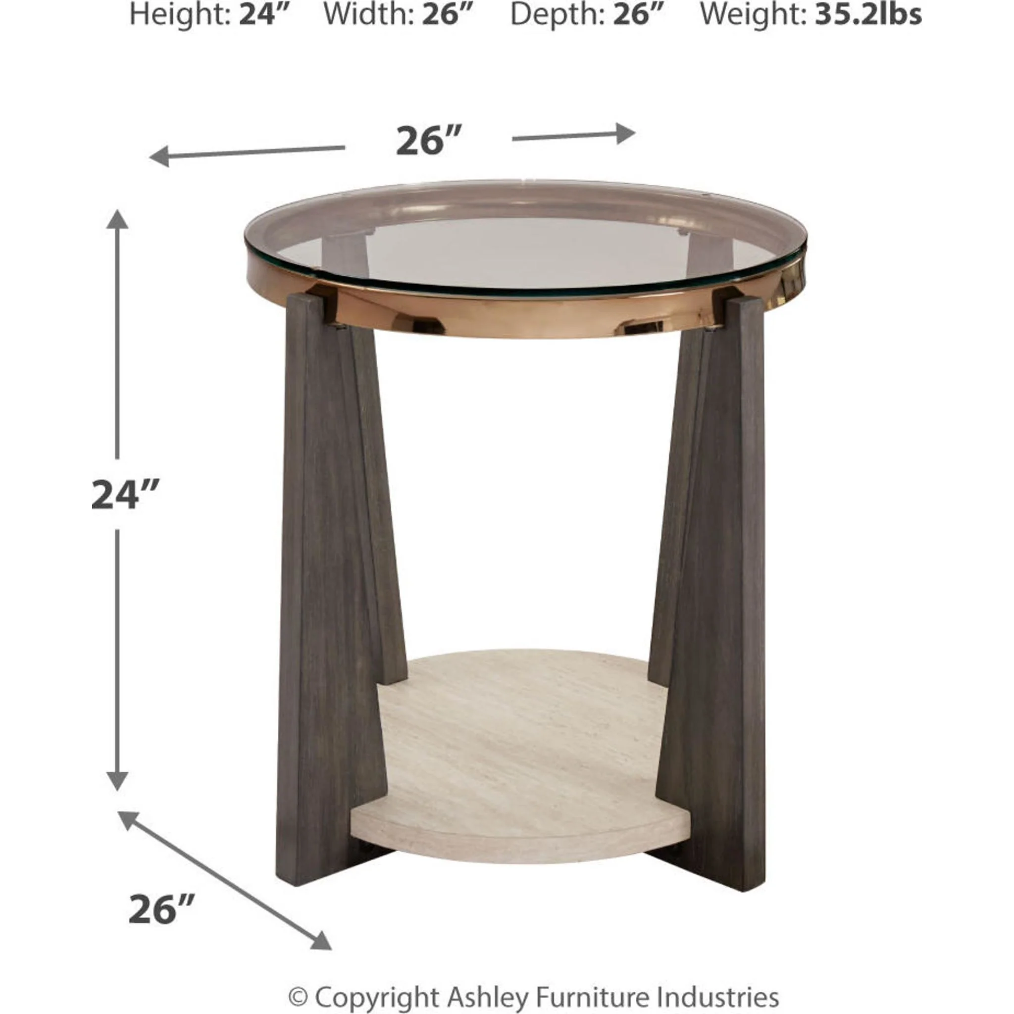 Frazwa End Table - Image 27