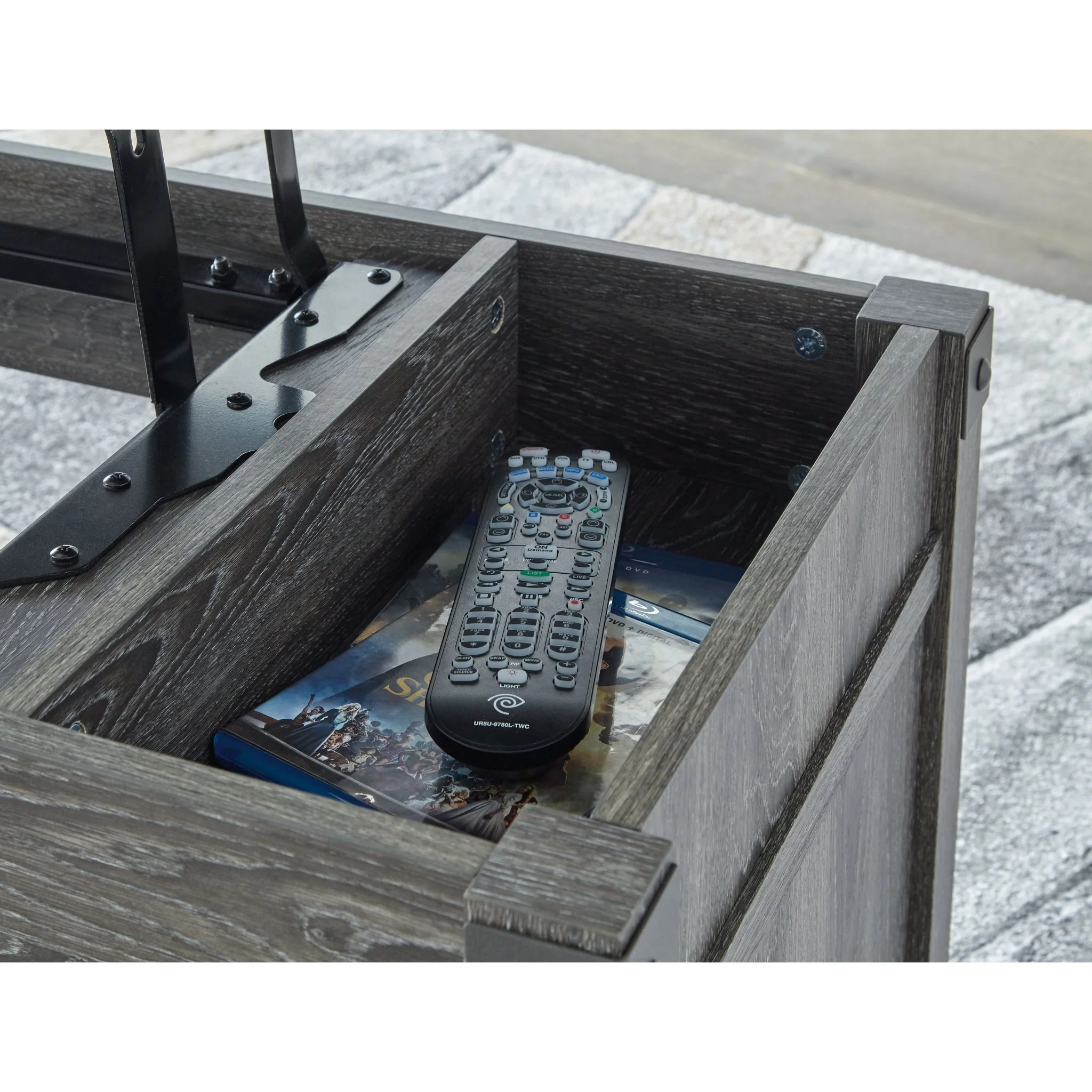 Freedan Rect Lift Top Coffee Table - Image 14