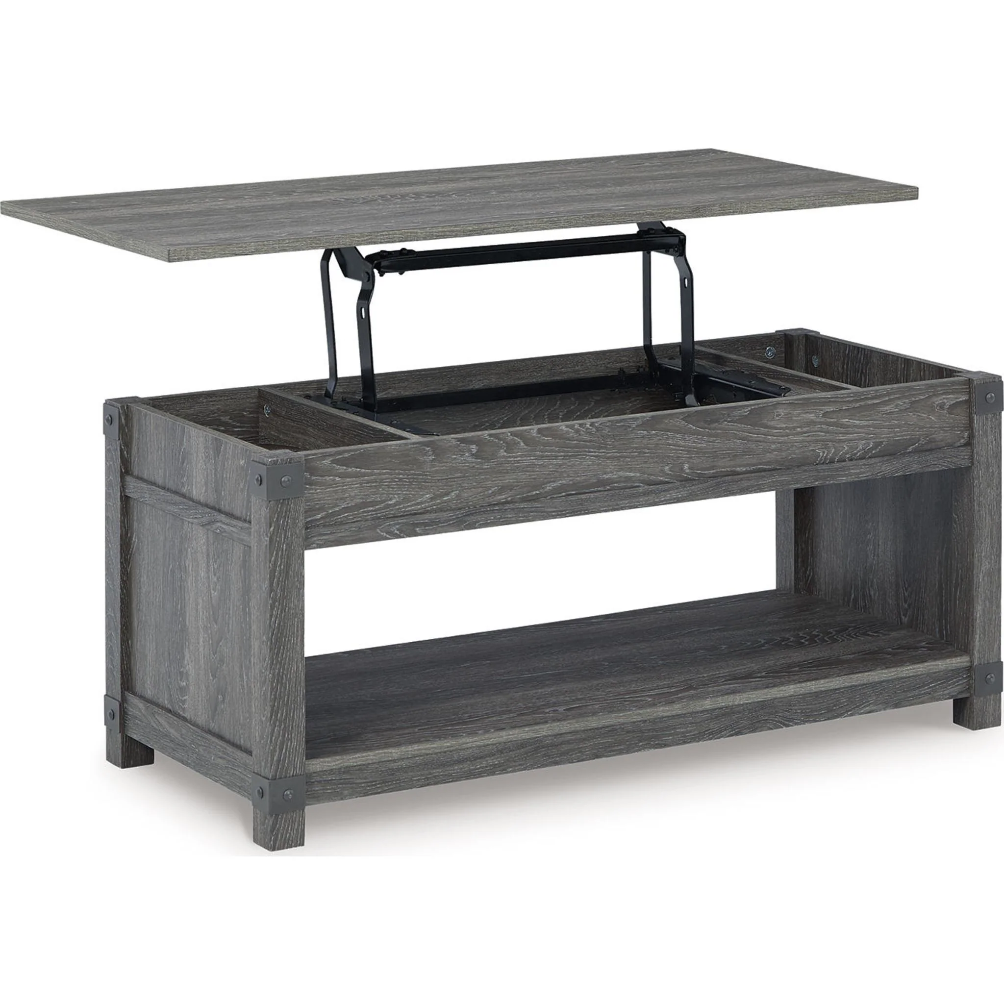 Freedan Rect Lift Top Coffee Table - Image 26