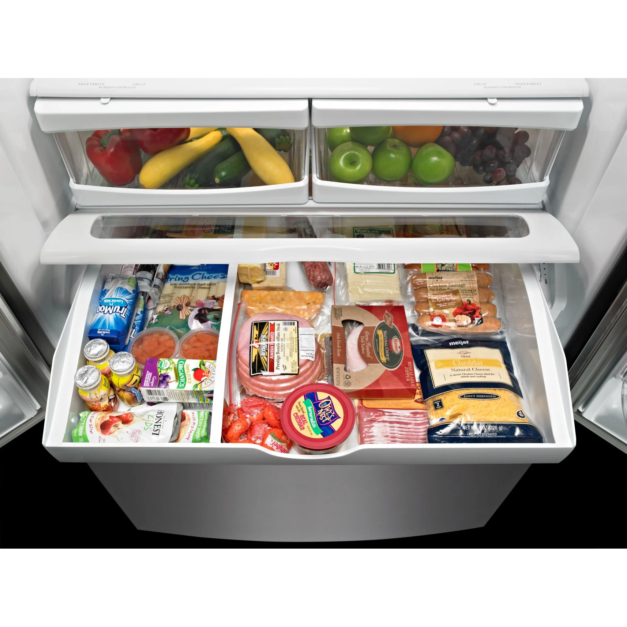 Maytag  36" Wide French Door Refrigerator - 25 cu. ft. (MFF2558FEZ) - Image 4