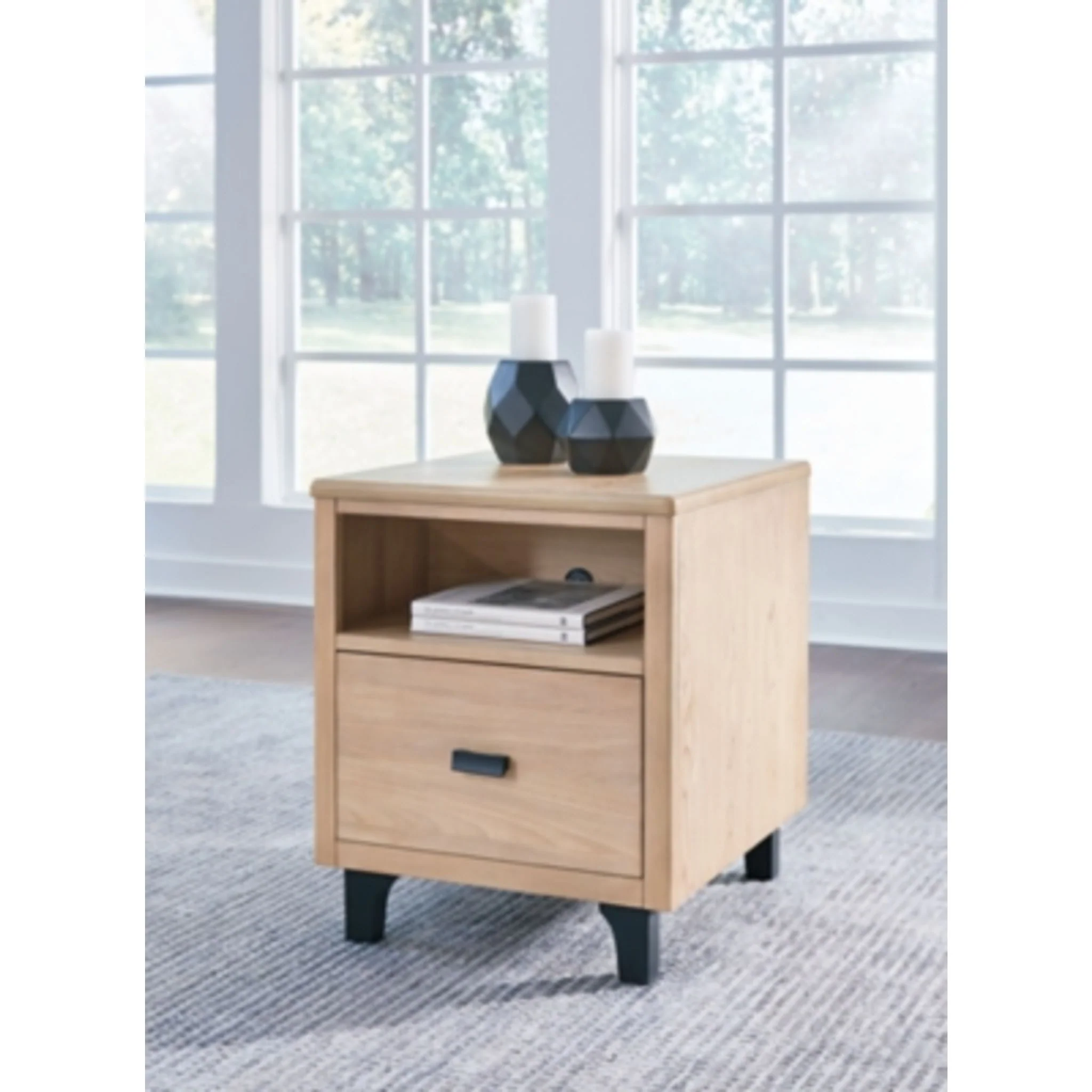 Freslowe Rectangle End Table - Image 7