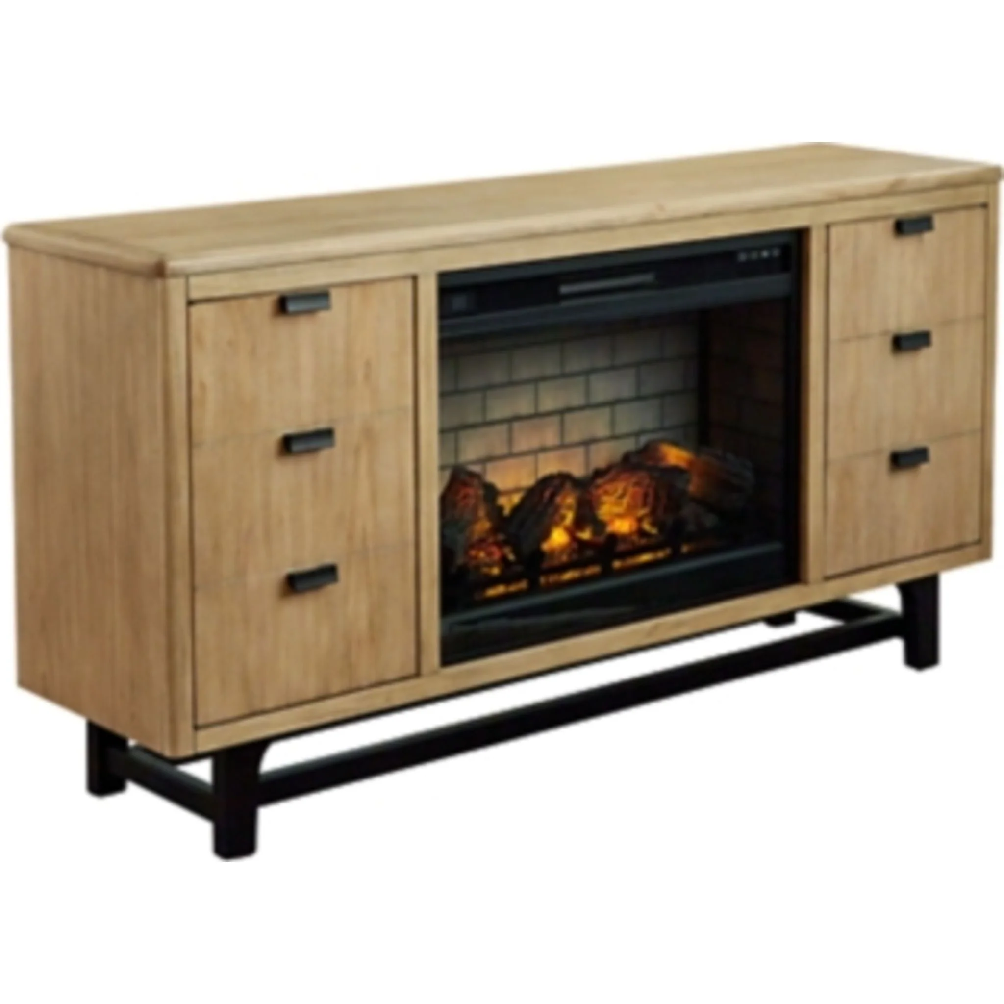 Freslowe TV Stand with Fireplace - Image 2