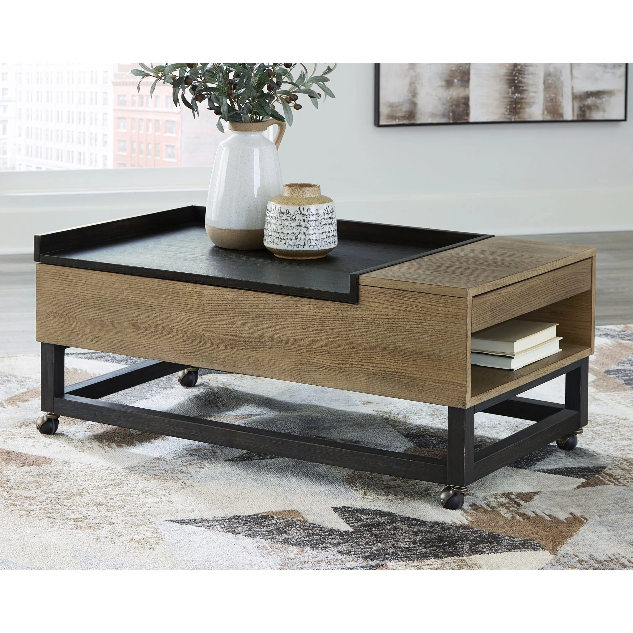 Fridley Cocktail Table with Lift Top - Image 2