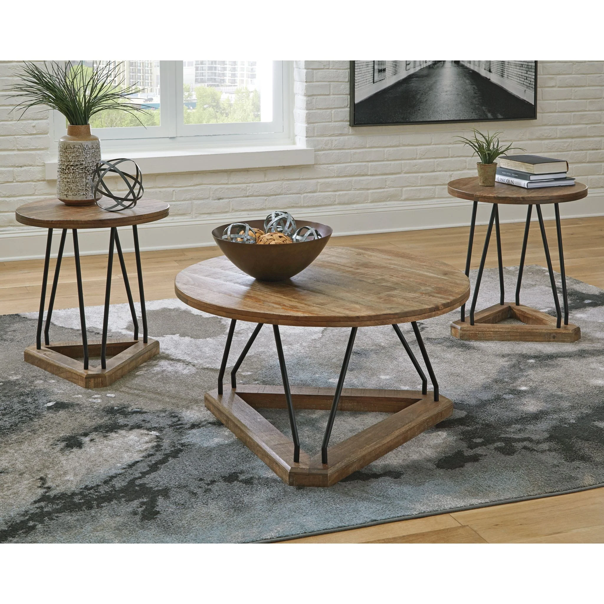 Frielone Occasional Table Set (set of 3) - Image 2