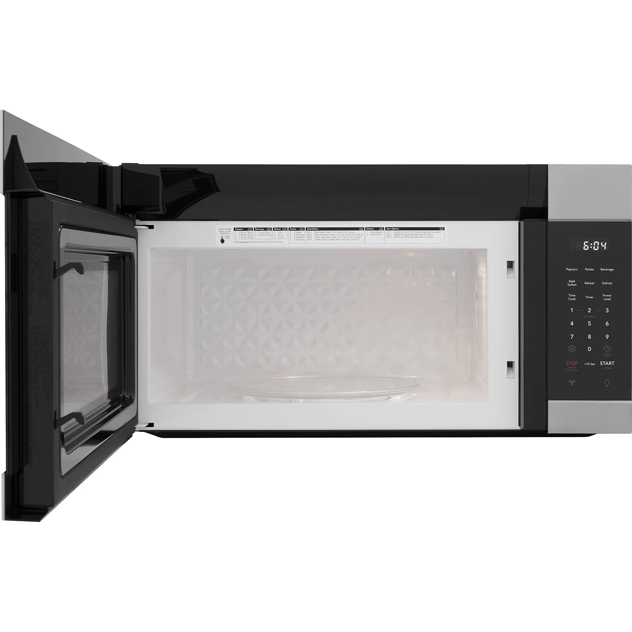 Frigidaire 1.7 Cu. Ft. Over-The-Range Microwave - stainless steel (FMOS174CBS) - Image 5