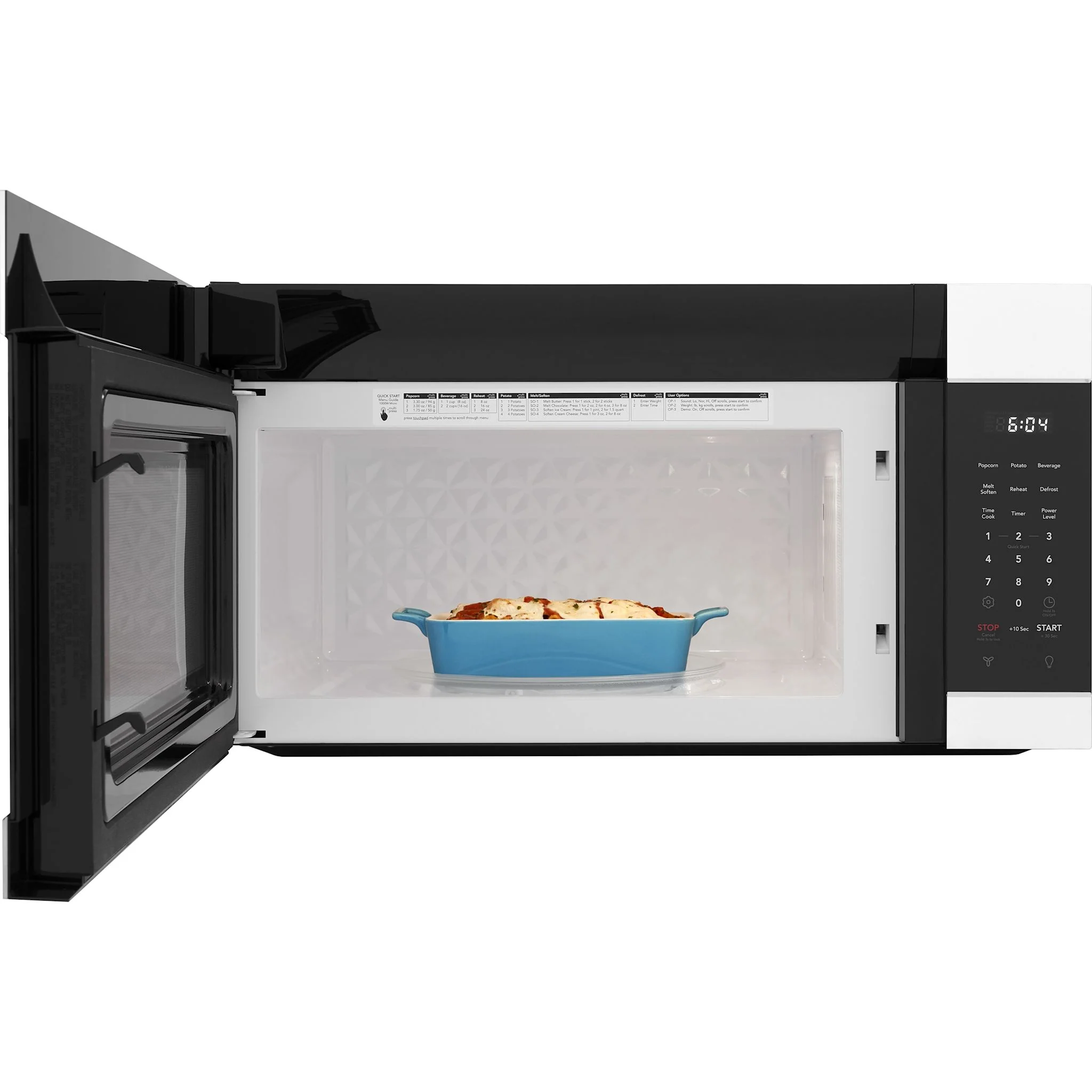 Frigidaire 1.7 Cu. Ft. Over-The-Range Microwave  - White (FMOS174CBW) - Image 5