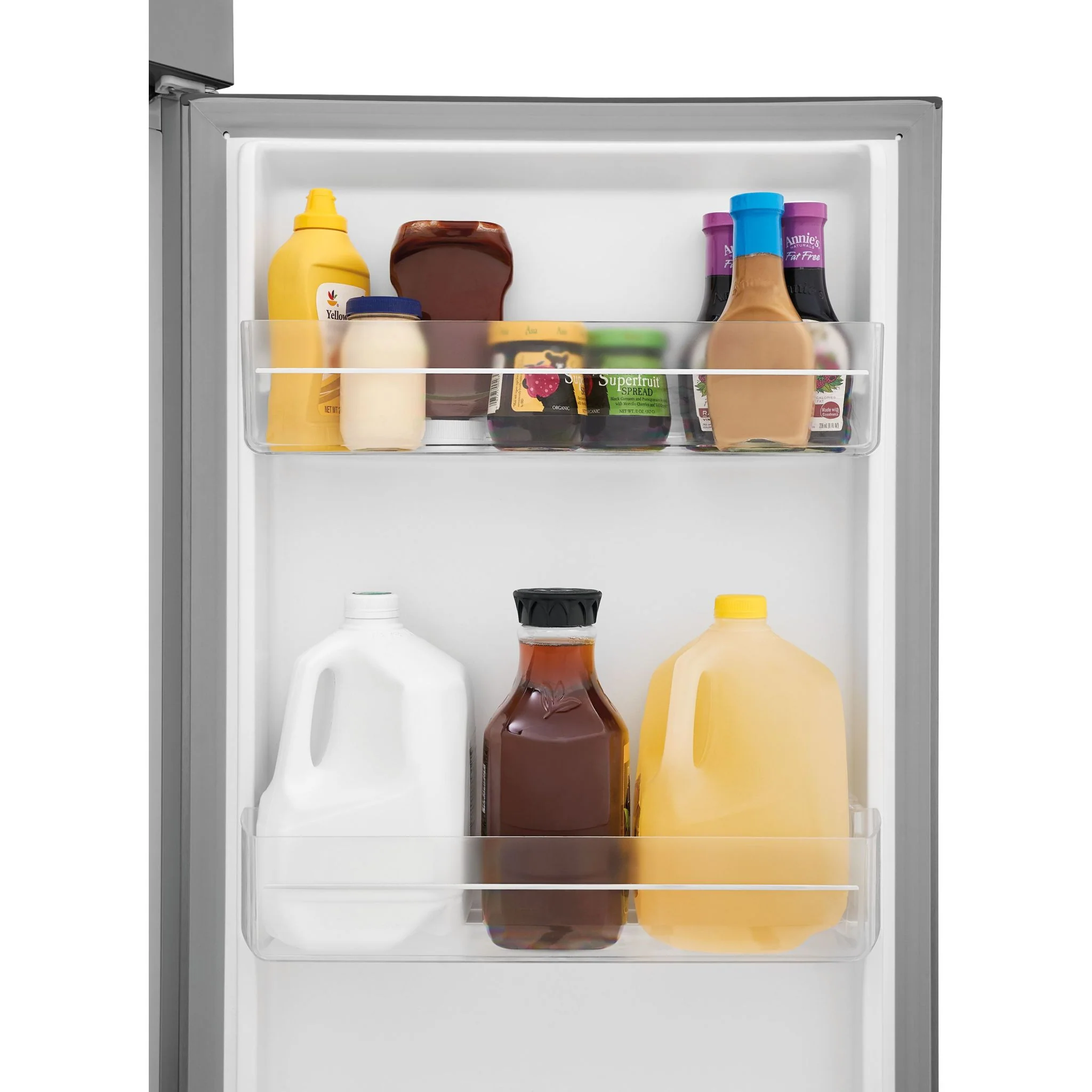 Frigidaire 12 Cu. Ft. Garage Ready Top Freezer Apartment-Size Refrigerator - Stainless Steel ( FFET1222UV ) - Image 4