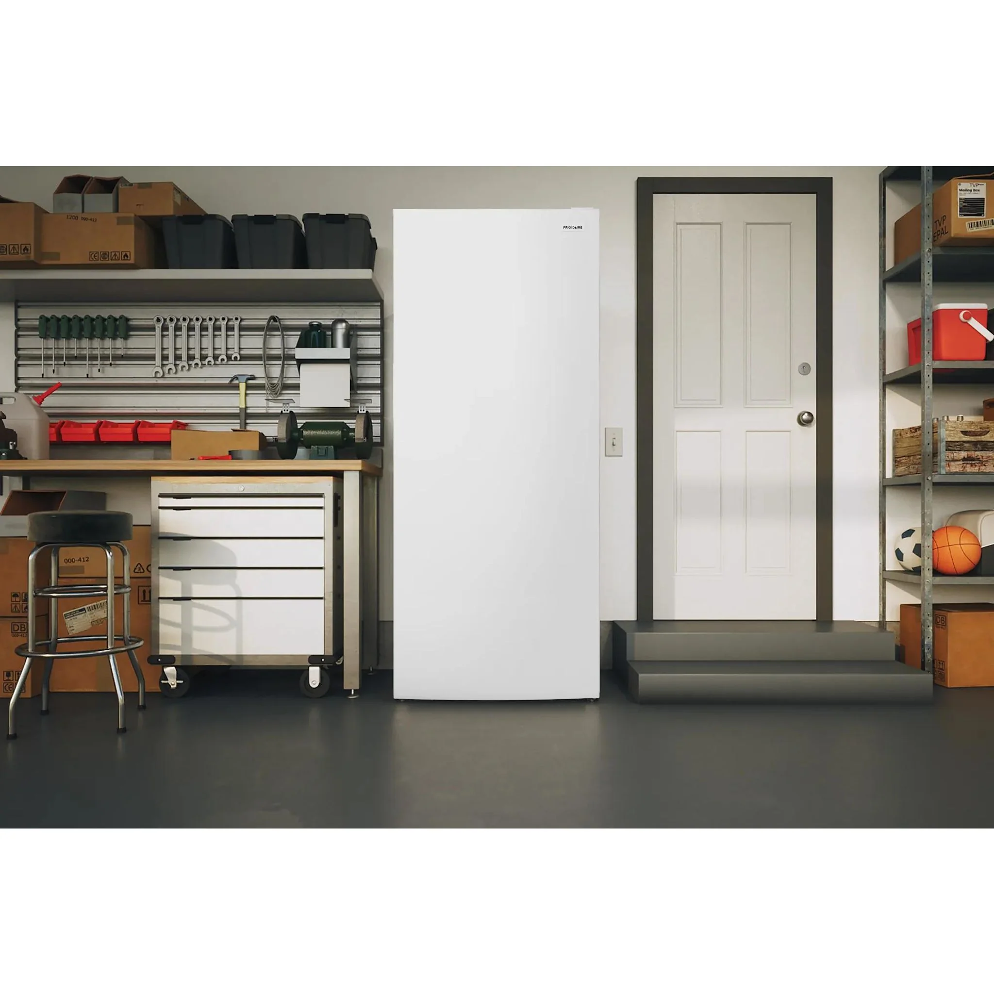 Frigidaire 13 Cu. Ft. Garage Ready Upright Freezer - White (FFUE1326AW) - Image 8