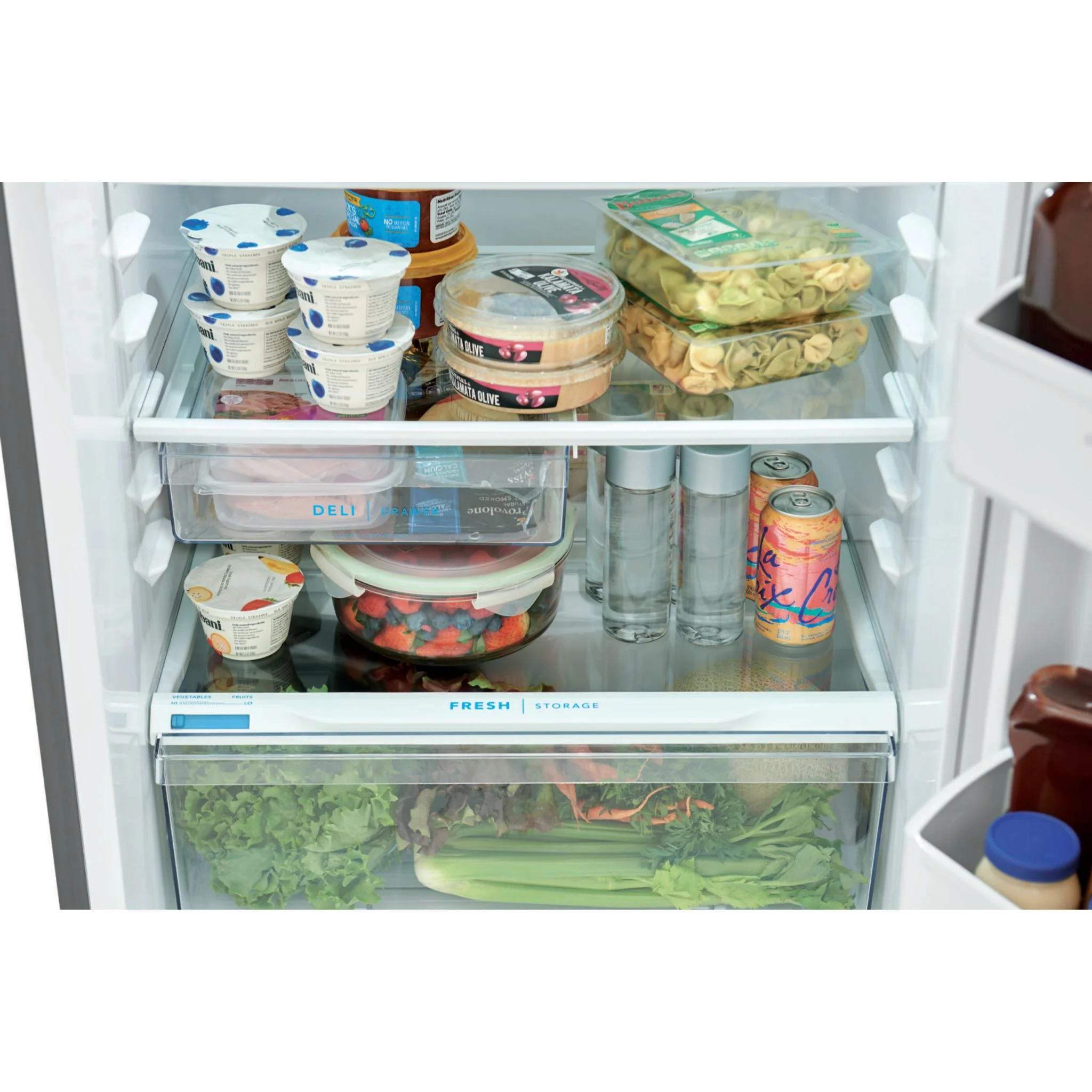 Frigidaire 14 Cu. Ft. Top Freezer Refrigerator - Stainless Steel ( FFHT1425VV ) - Image 12