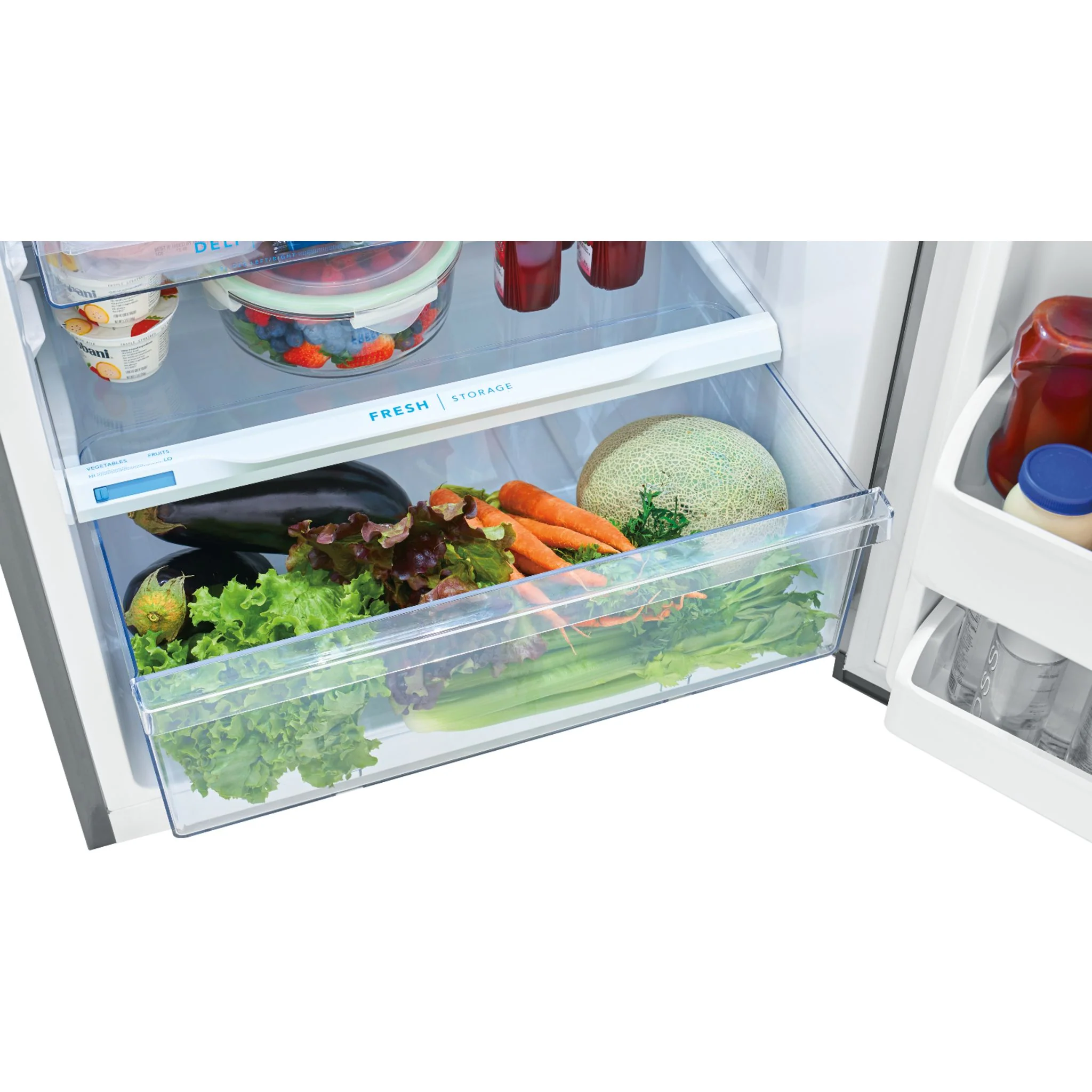 Frigidaire 14 Cu. Ft. Top Freezer Refrigerator - Stainless Steel ( FFHT1425VV ) - Image 13