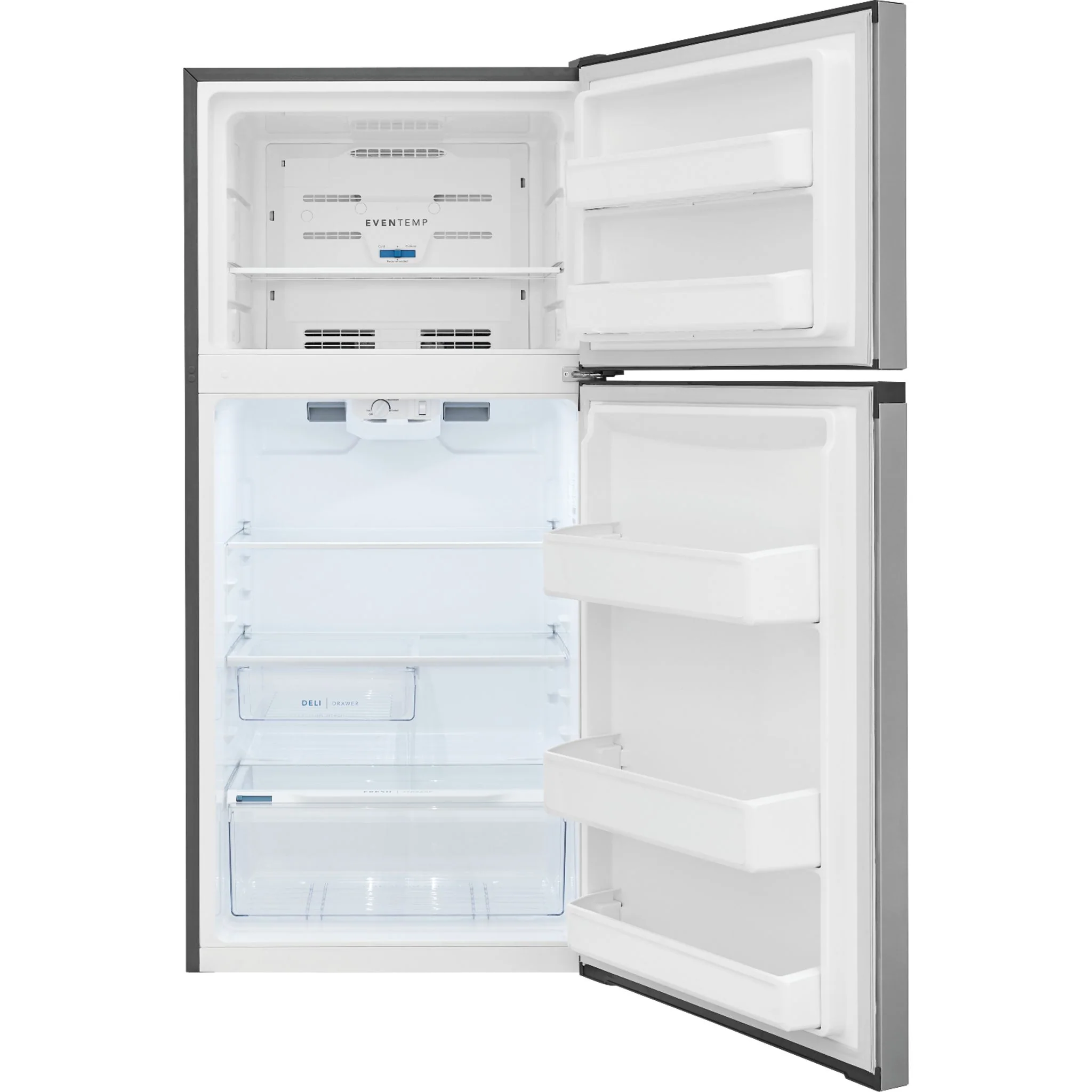 Frigidaire 14 Cu. Ft. Top Freezer Refrigerator - Stainless Steel ( FFHT1425VV ) - Image 16