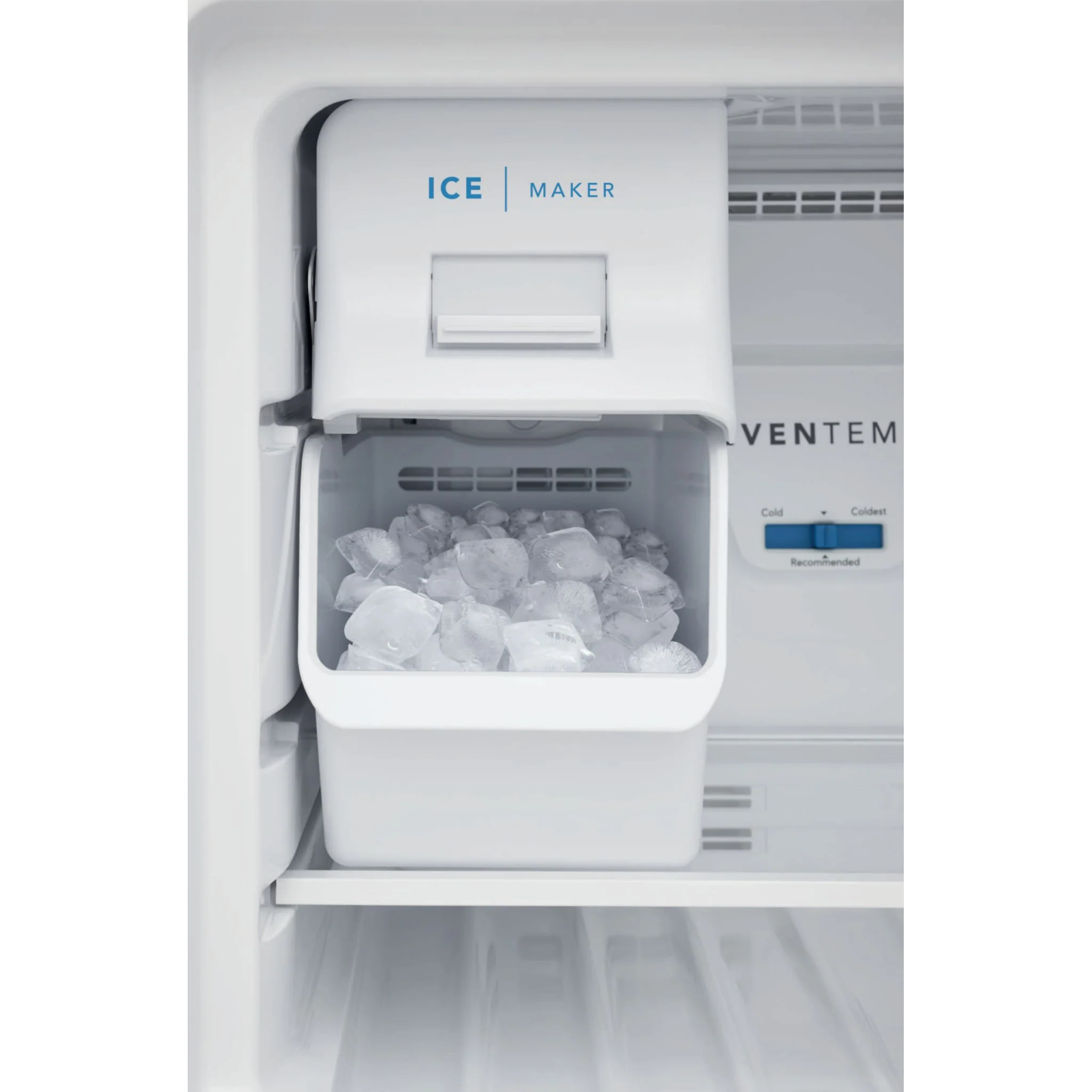 Frigidaire 14 Cu. Ft. Top Freezer Refrigerator - Stainless Steel ( FFHT1425VV ) - Image 3