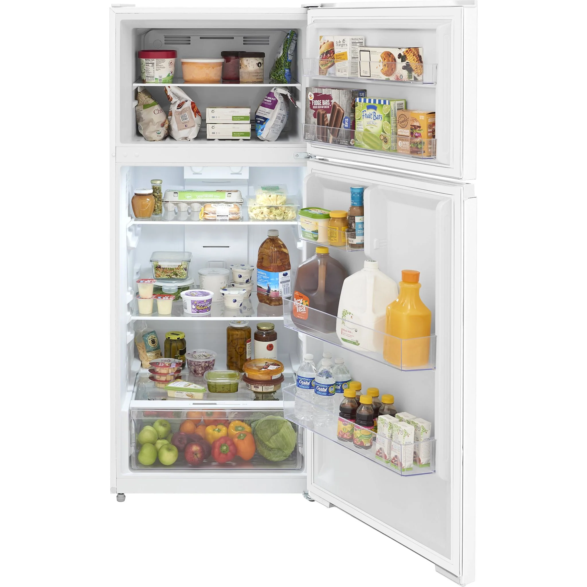 Frigidaire 16 Cu. Ft. Garage Ready Top Freezer Refrigerator - White ( FRTE1622AW ) - Image 4