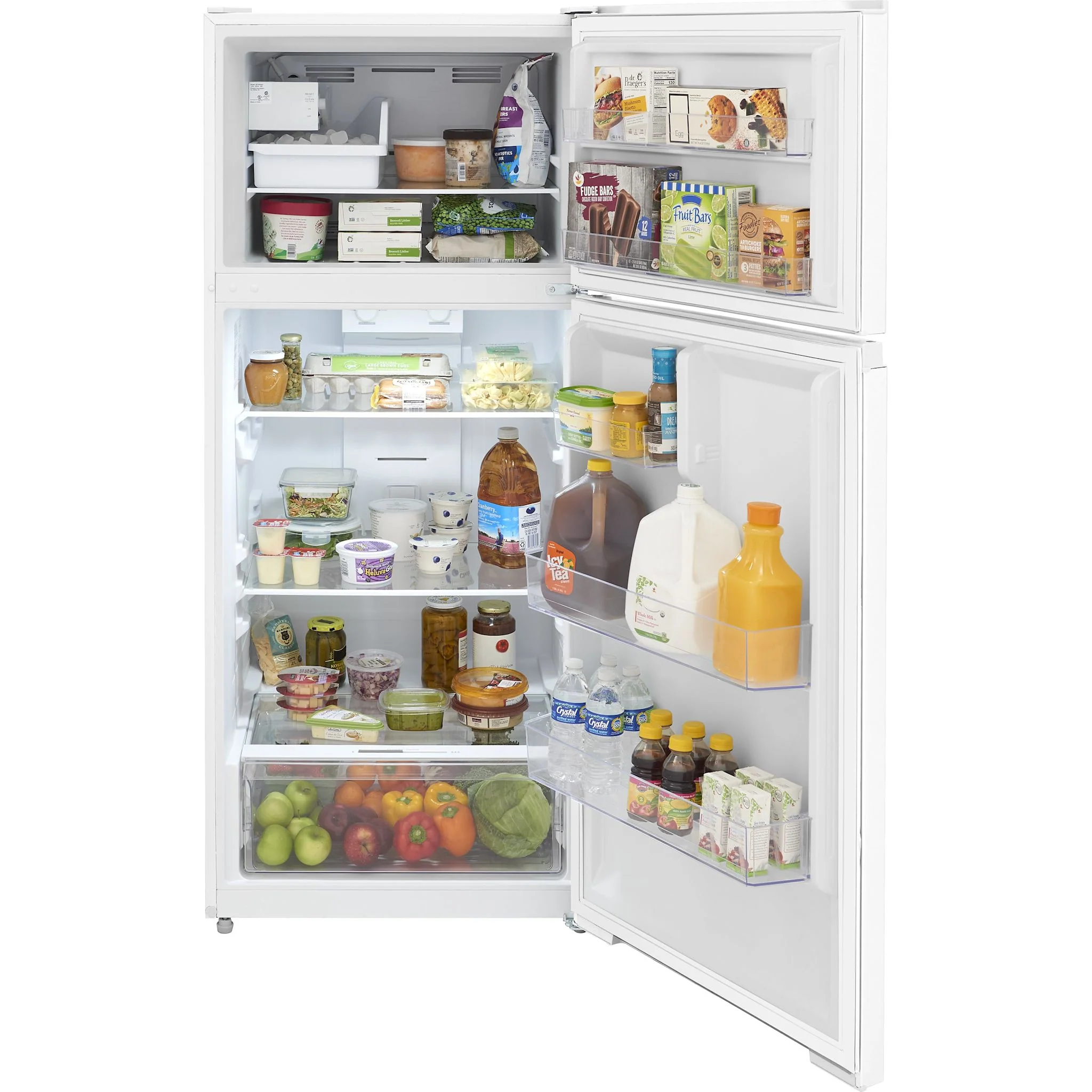 Frigidaire 16 Cu. Ft. Garage Ready Top Freezer Refrigerator - White ( FRTE1622AW ) - Image 5