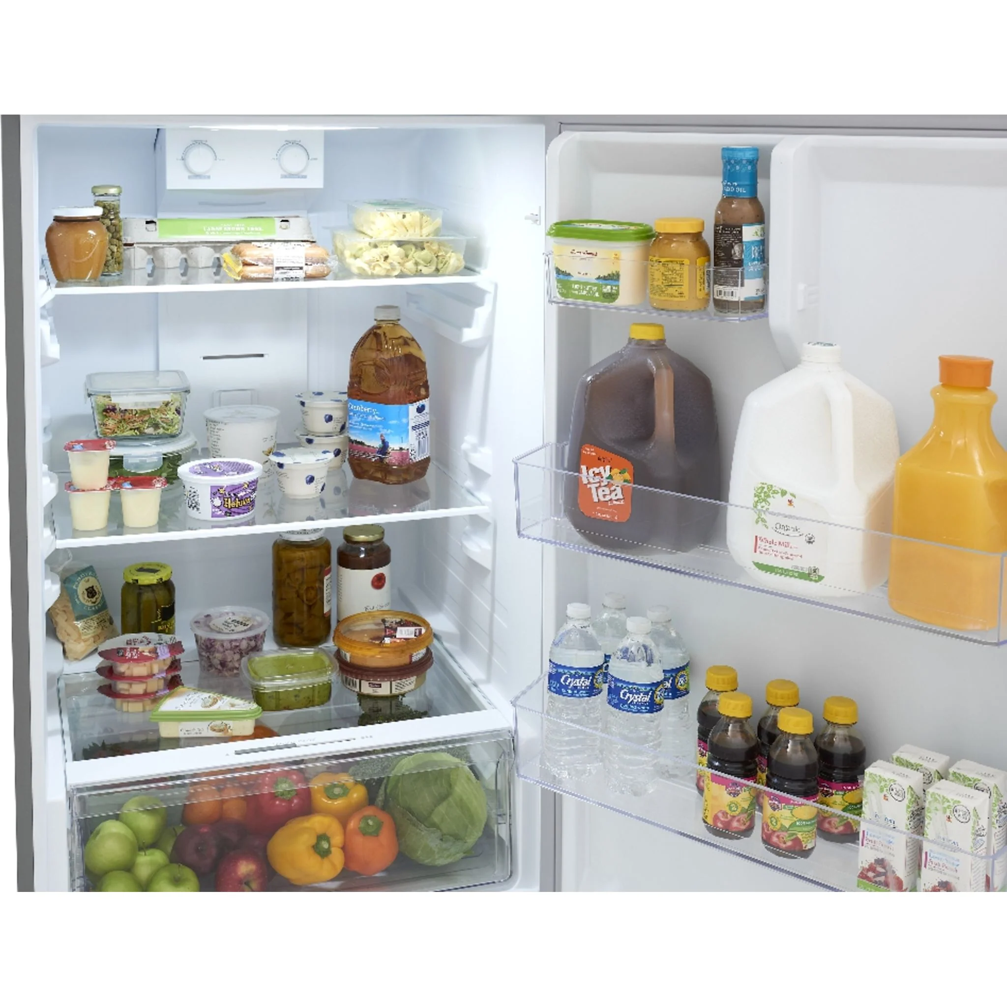 Frigidaire 16 Cu. Ft. Garage Ready Top Freezer Refrigerator - White ( FRTE1622AW ) - Image 7