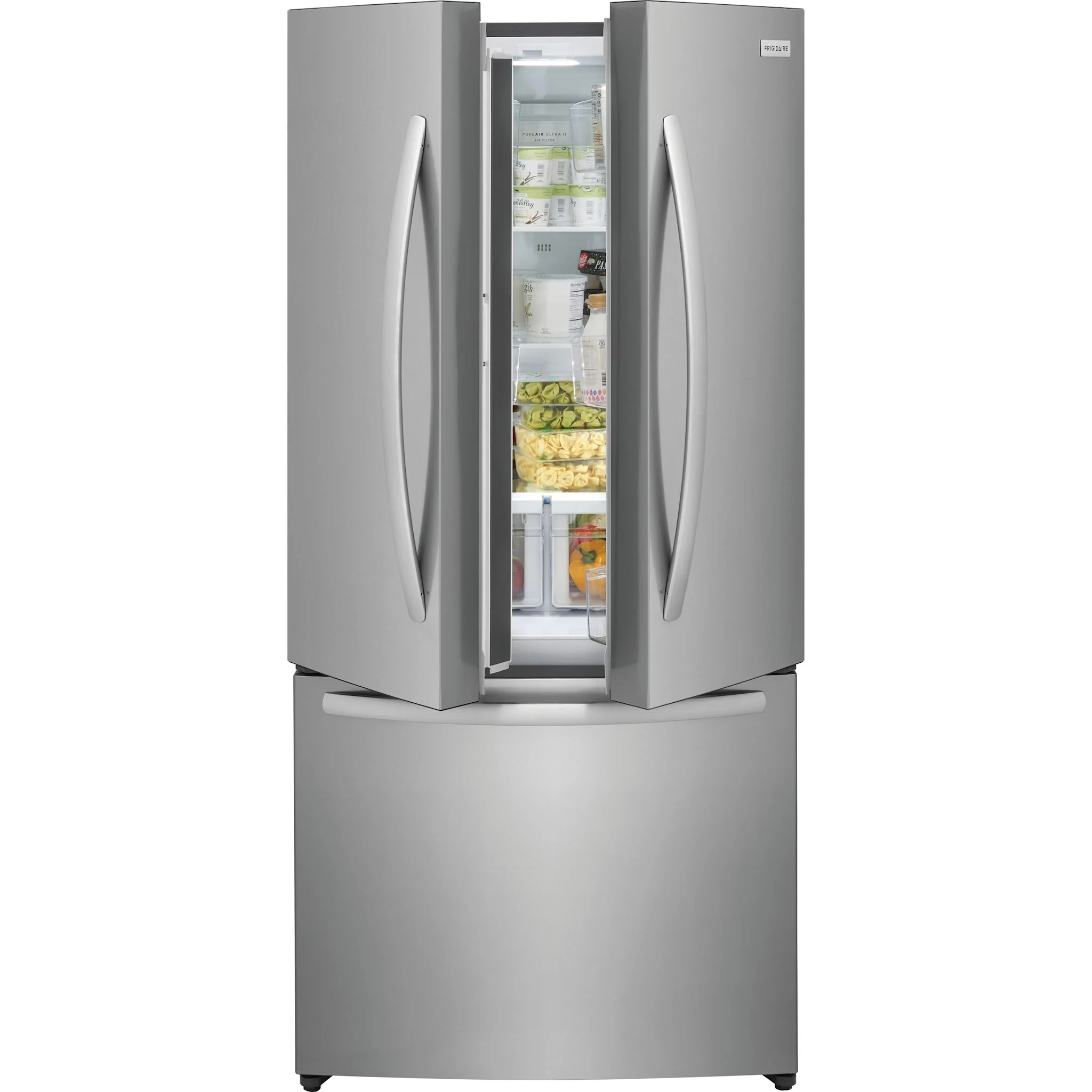 Frigidaire 18 Cu. Ft. Counter-Depth French Door Refrigerator - Stainless Steel ( FRFG1723AV ) - Image 6