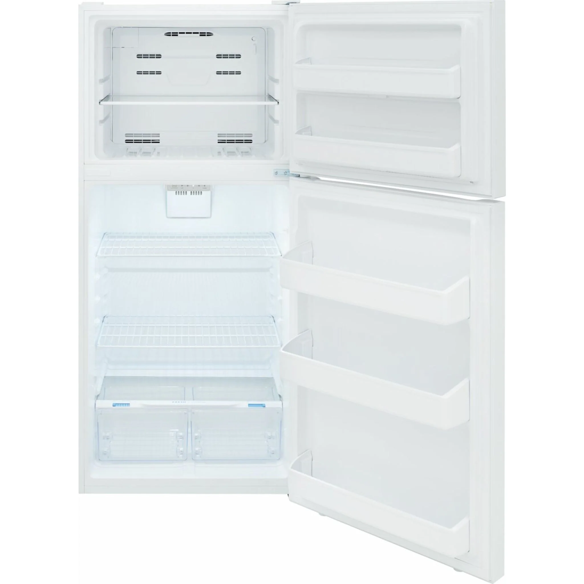 Frigidaire 18 Cu. Ft. Garage Ready Top Freezer Refrigerator - White ( FFHT1814YW ) - Image 3