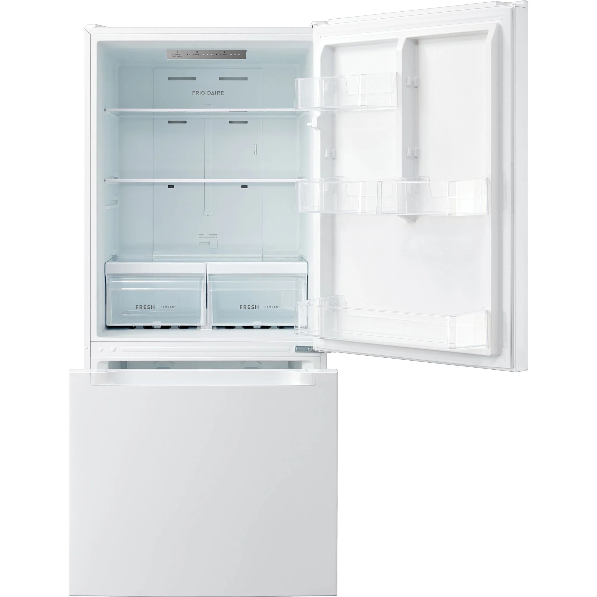 Frigidaire 19 CF Standard-Depth Bottom Mount - White ( FRBE1925AW ) - Image 4