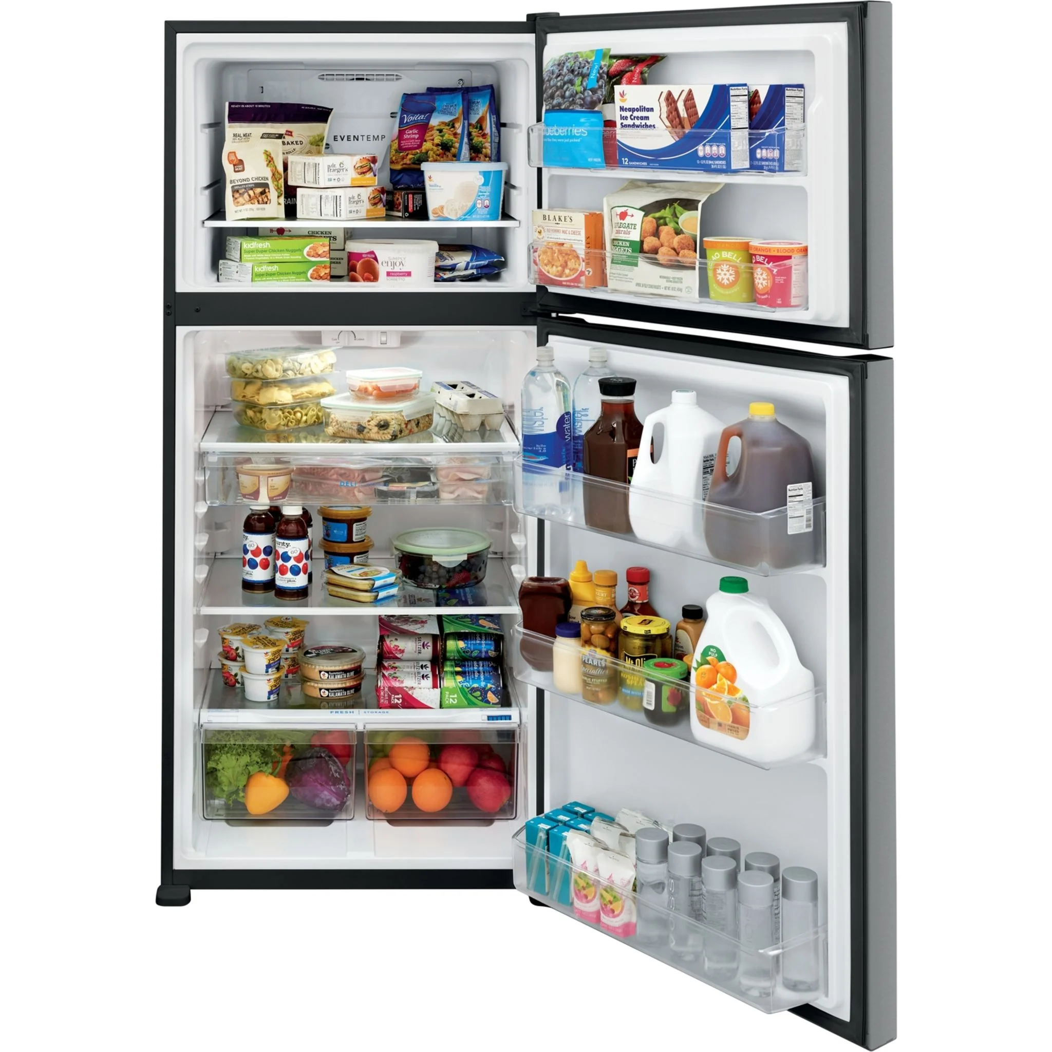 Frigidaire 20 Cu. Ft. Garage Ready Top Freezer Refrigerator - Stainless Steel ( FFTR2045VS ) - Image 12