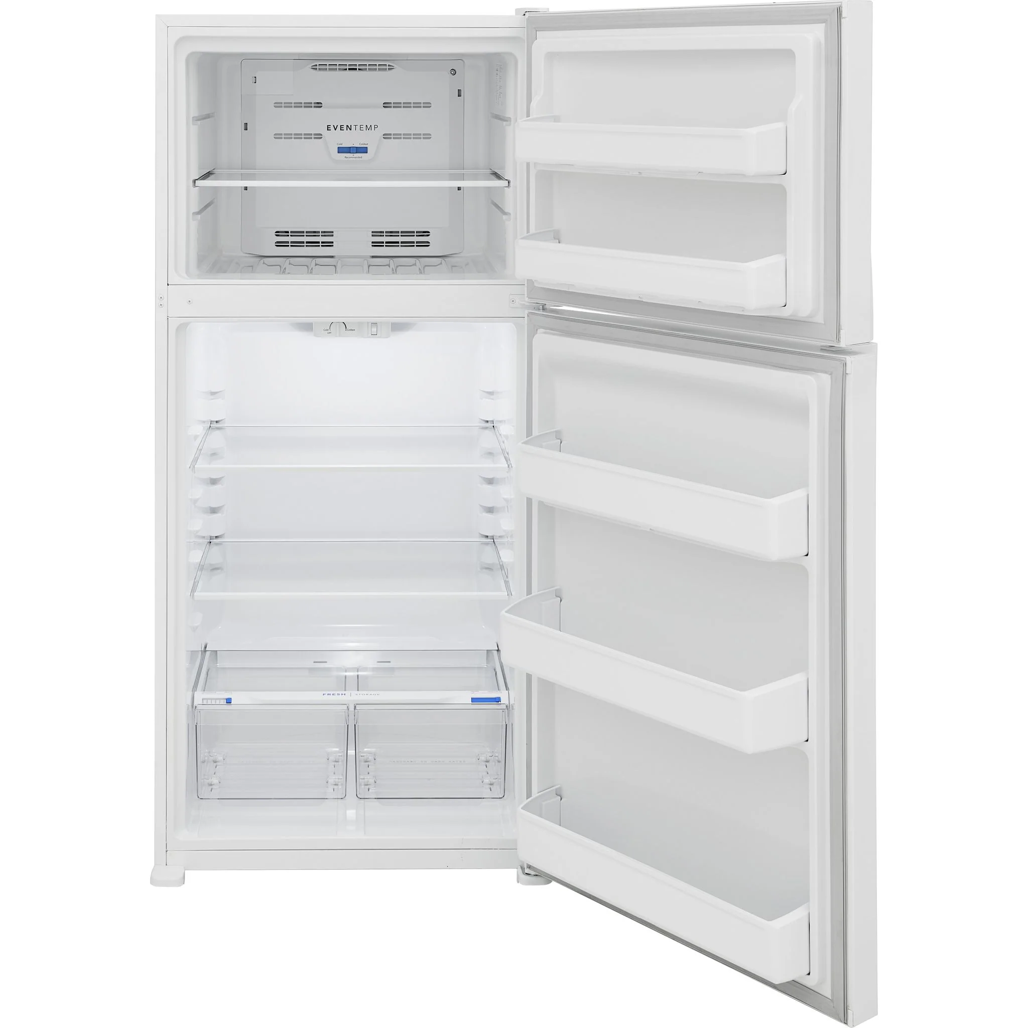 Frigidaire 20 Cu. Ft. Garage Ready Top Freezer Refrigerator - White ( FFHT2022AW ) - Image 3