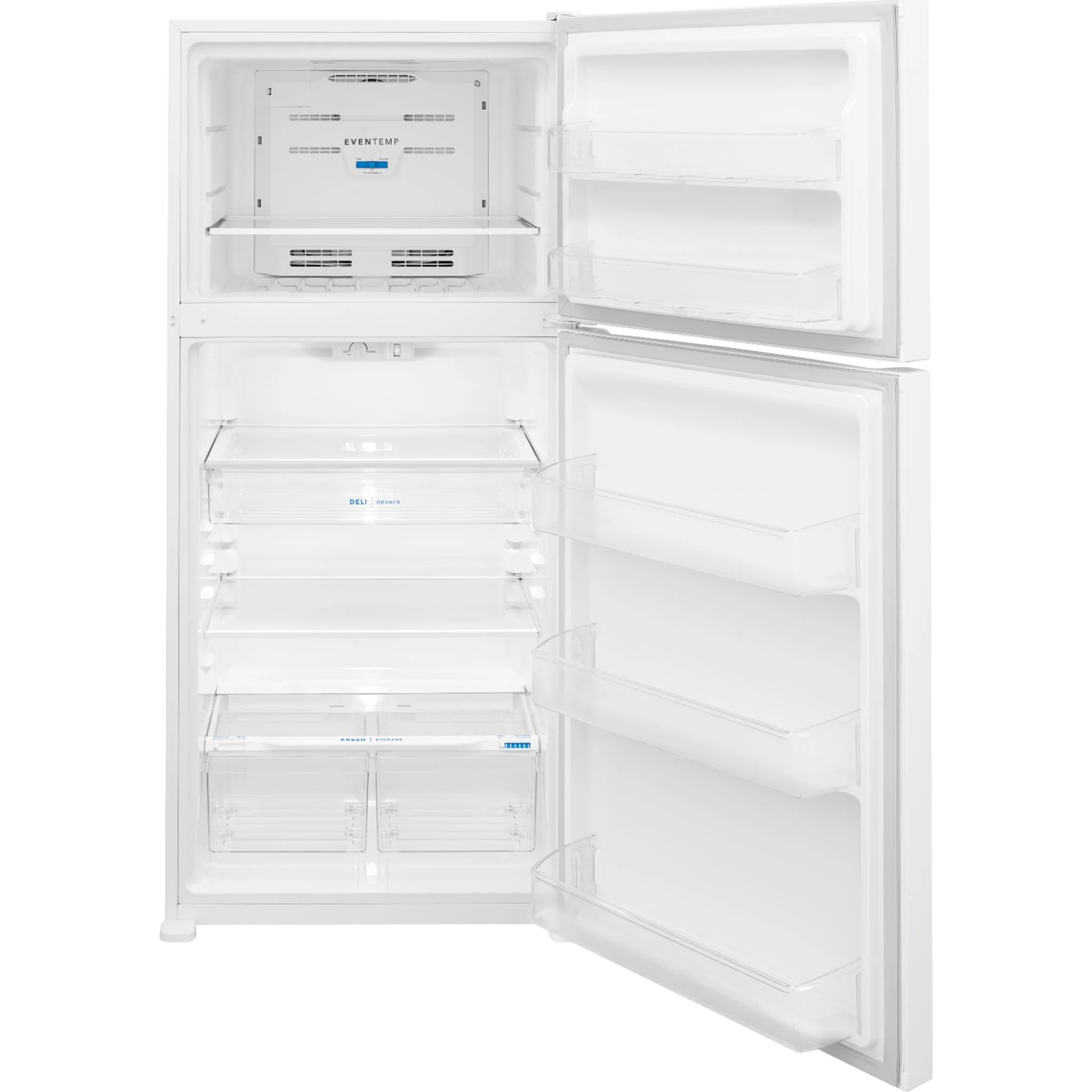Frigidaire 20 Cu. Ft. Garage Ready Top Freezer Refrigerator - White ( FFTR2045VW ) - Image 10