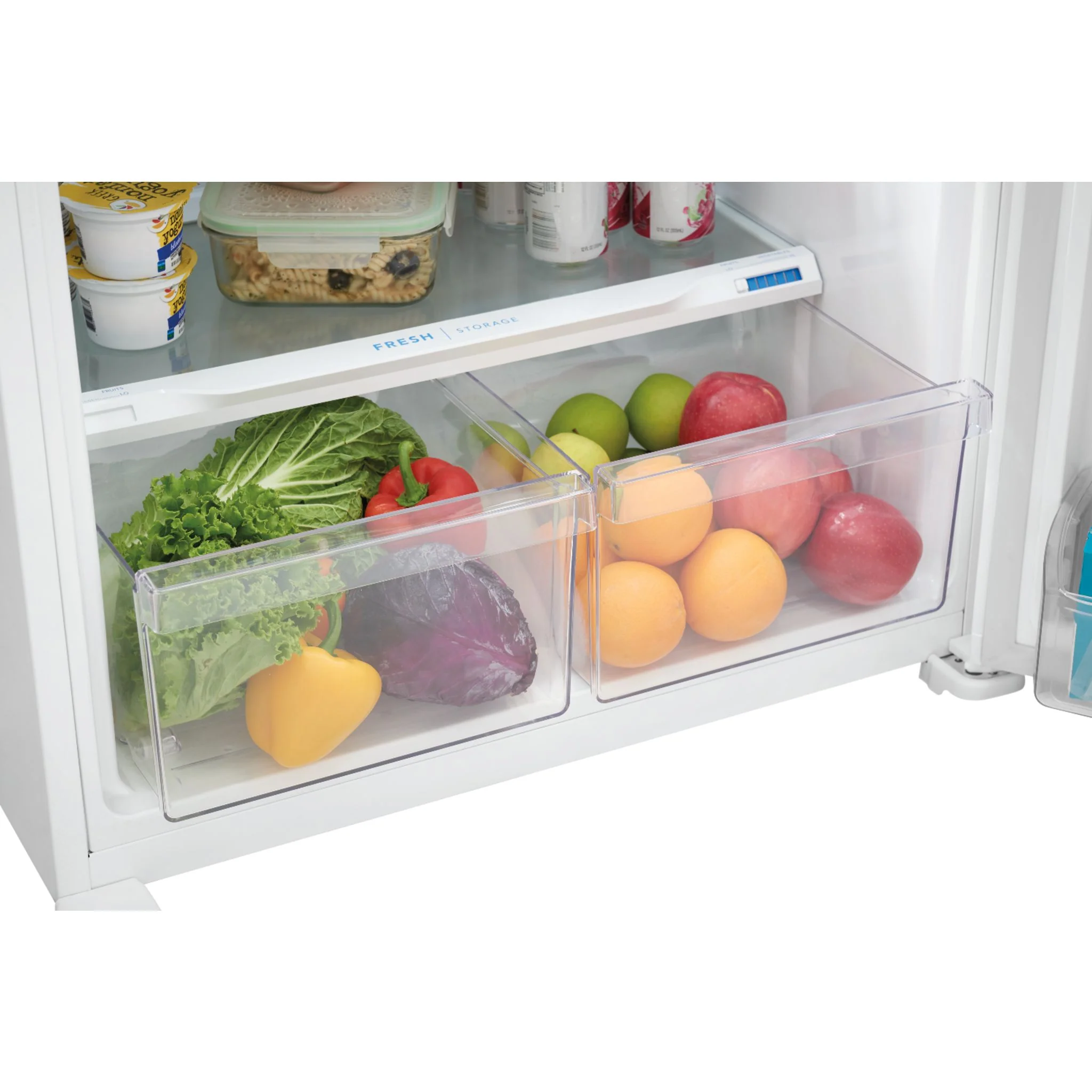 Frigidaire 20 Cu. Ft. Garage Ready Top Freezer Refrigerator - White ( FFTR2045VW ) - Image 7