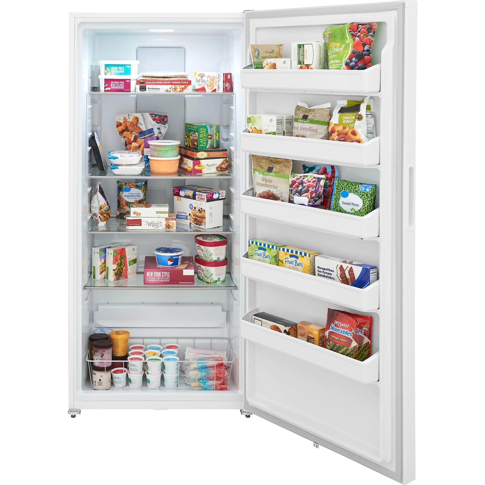 Frigidaire 20 Cu. Ft. Upright Freezer - White ( FRUF2020AW ) - Image 4
