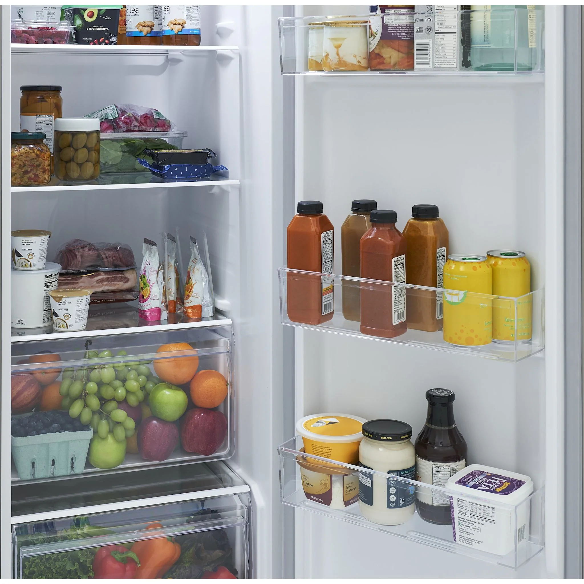 Frigidaire 21.4 Cu. Ft. 36" Counter-Depth Side-by-Side Refrigerator - Stainless Steel ( FRSG2115AV ) - Image 6