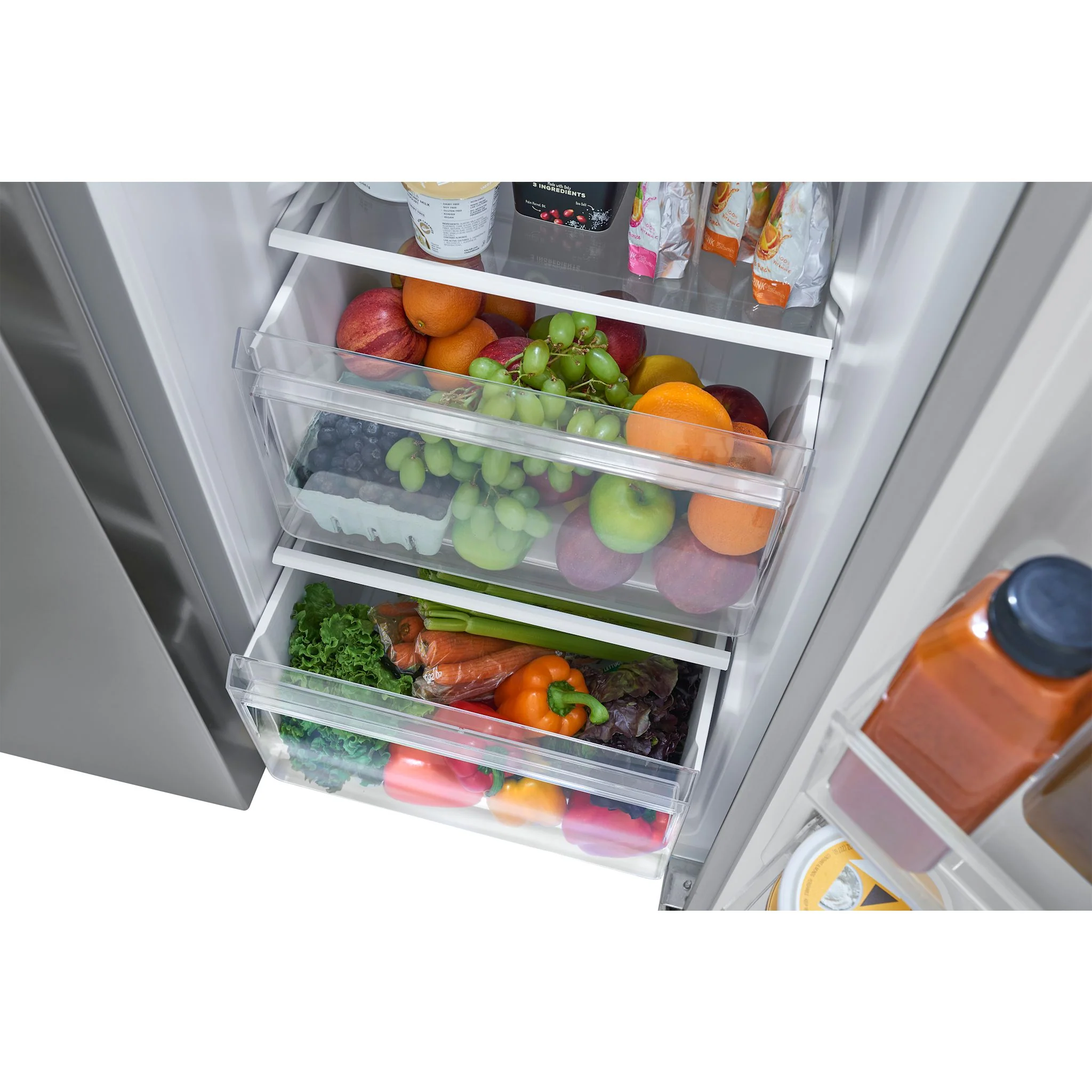 Frigidaire 21.4 Cu. Ft. 36" Counter-Depth Side-by-Side Refrigerator - Stainless Steel ( FRSG2115AV ) - Image 7