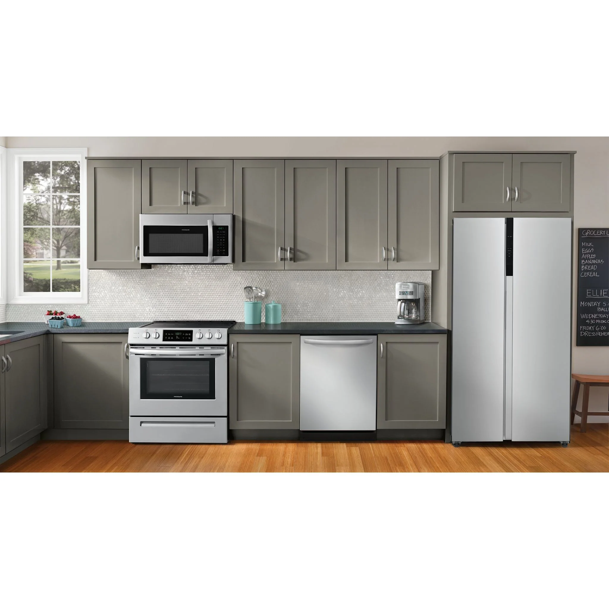 Frigidaire 21.4 Cu. Ft. 36" Counter-Depth Side-by-Side Refrigerator - Stainless Steel ( FRSG2115AV ) - Image 9