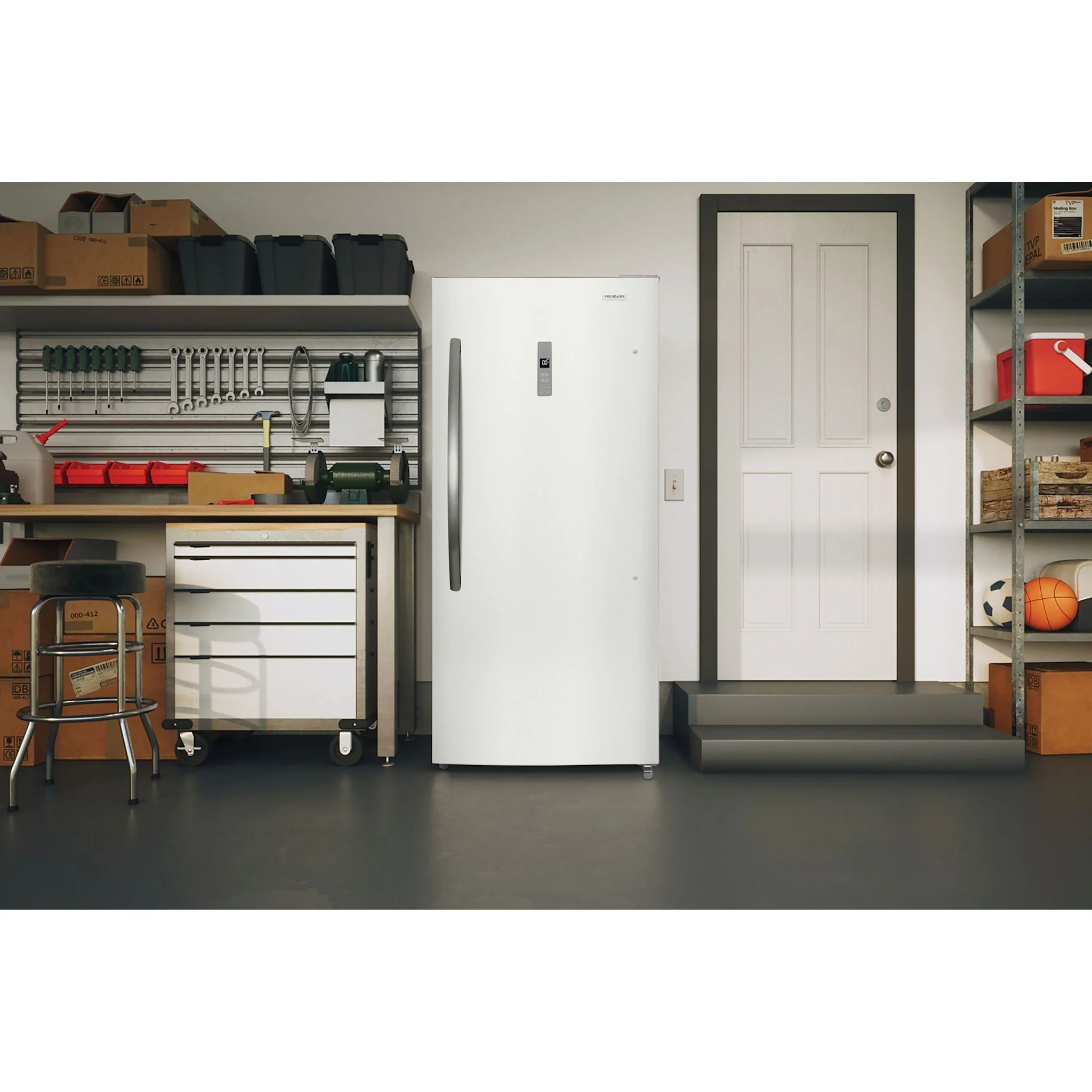 Frigidaire 21 Cu. Ft. Garage Ready Upright Freezer -White (FFUV2136AW) - Image 10