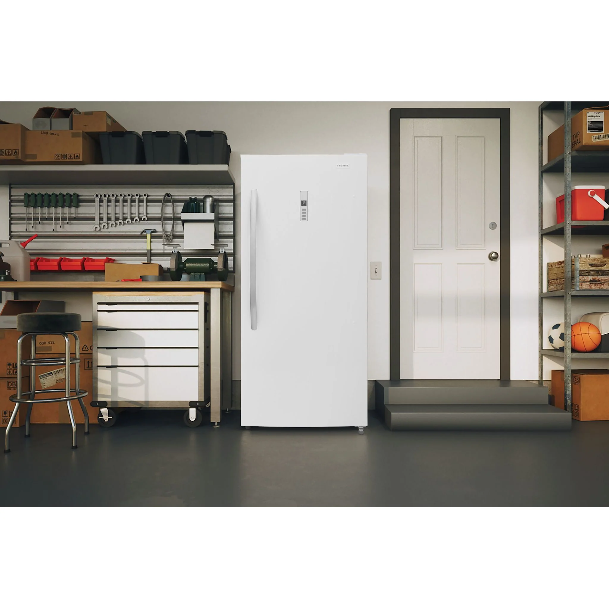Frigidaire 21 Cu. Ft. Garage Ready Upright Refrigerator - White (FRAE2136AW) - Image 8