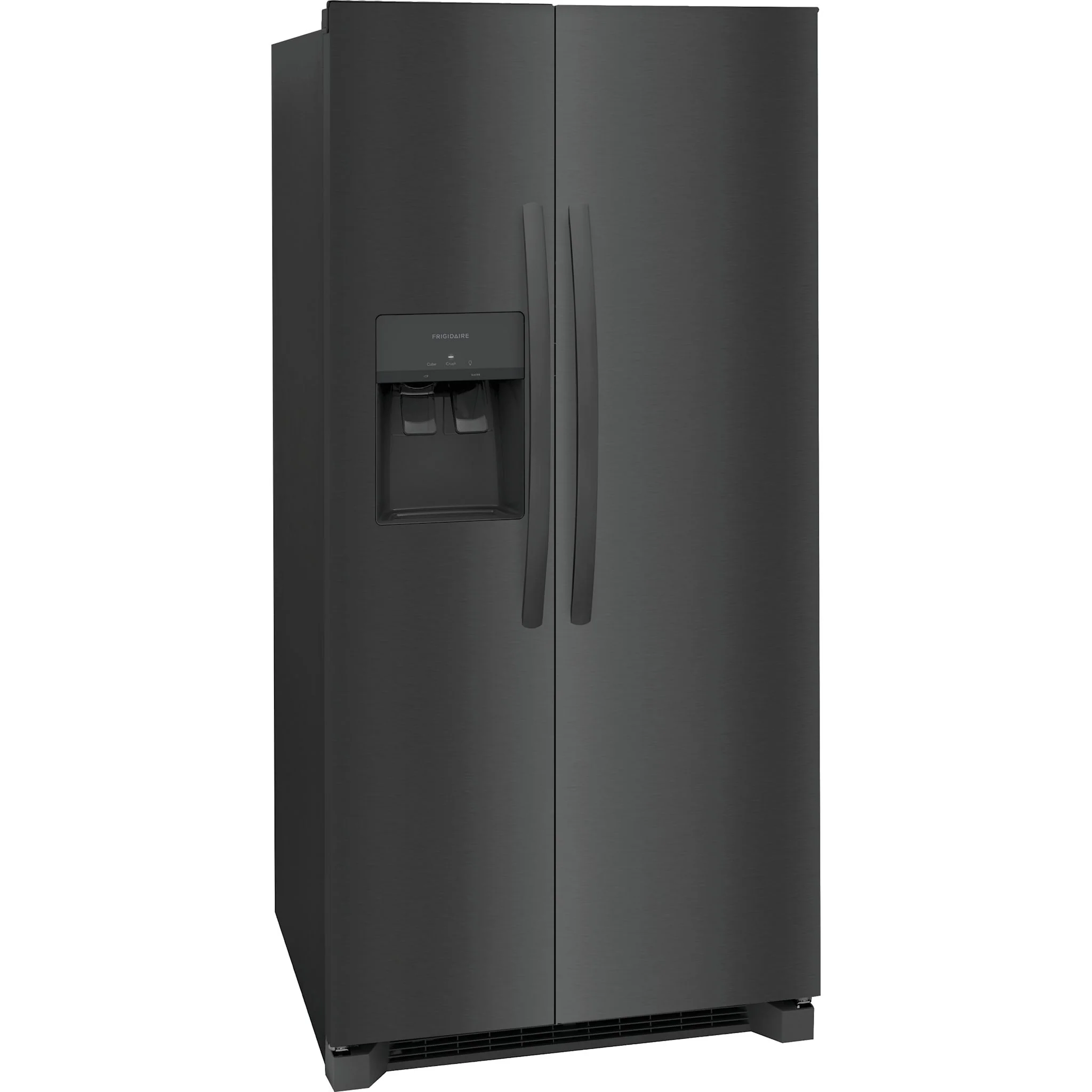 Frigidaire 22 Cu. Ft. 33" Standard Depth Side by Side Refrigerator - Black Stainless ( FRSS2323AD ) - Image 2