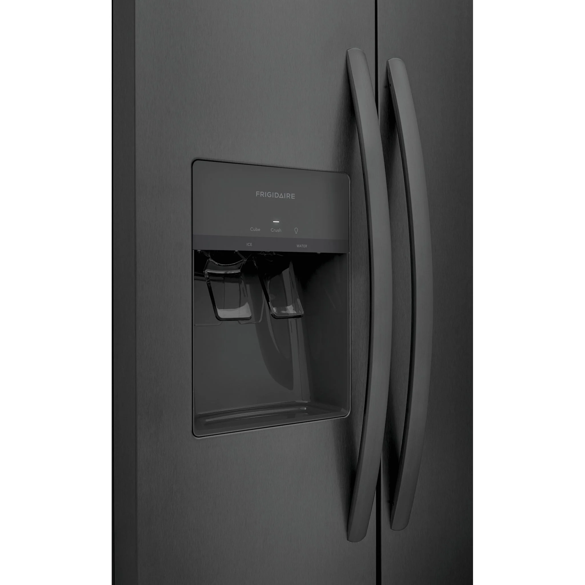 Frigidaire 22 Cu. Ft. 33" Standard Depth Side by Side Refrigerator - Black Stainless ( FRSS2323AD ) - Image 4