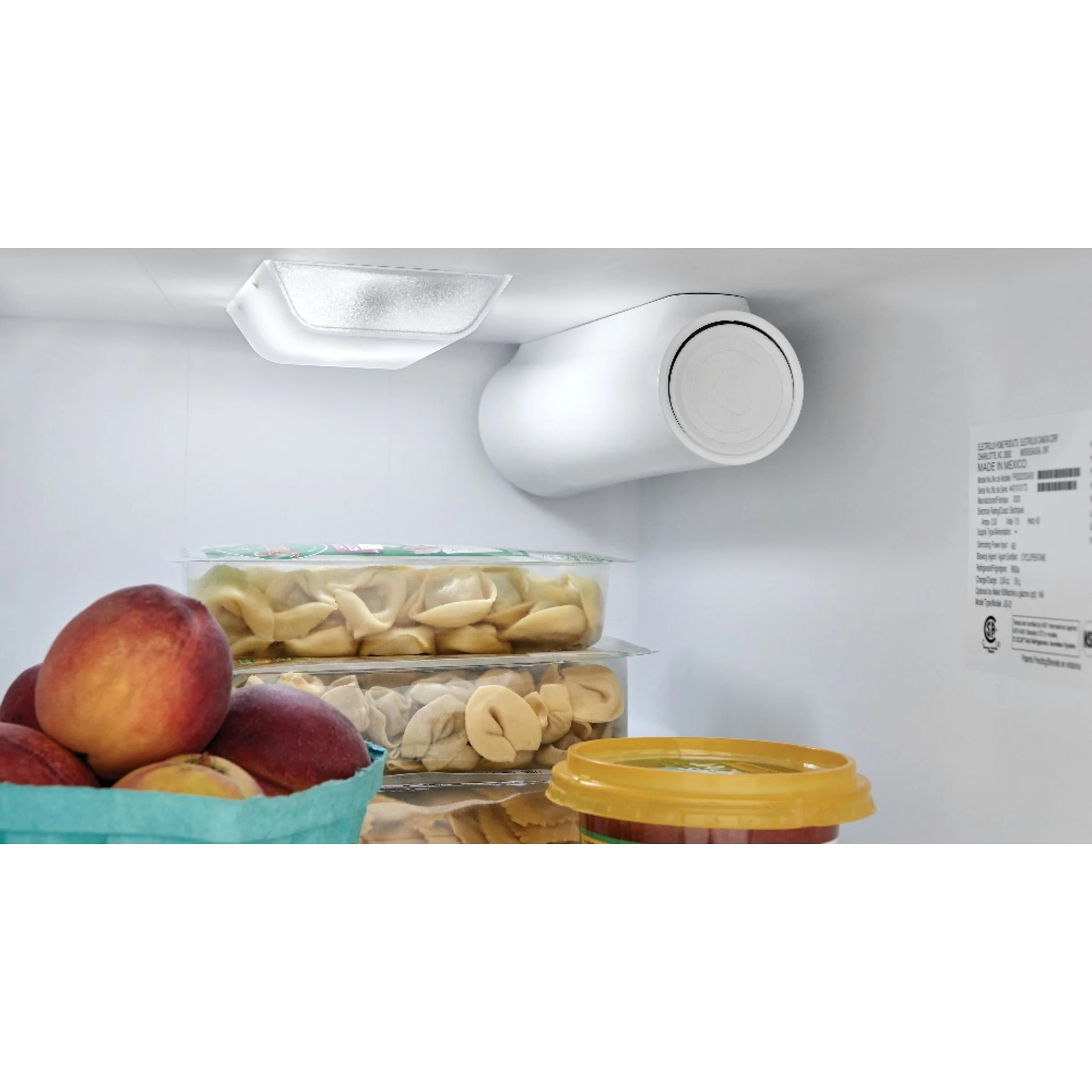Frigidaire 22 Cu. Ft. 33" Standard Depth Side by Side Refrigerator - Black Stainless ( FRSS2323AD ) - Image 8