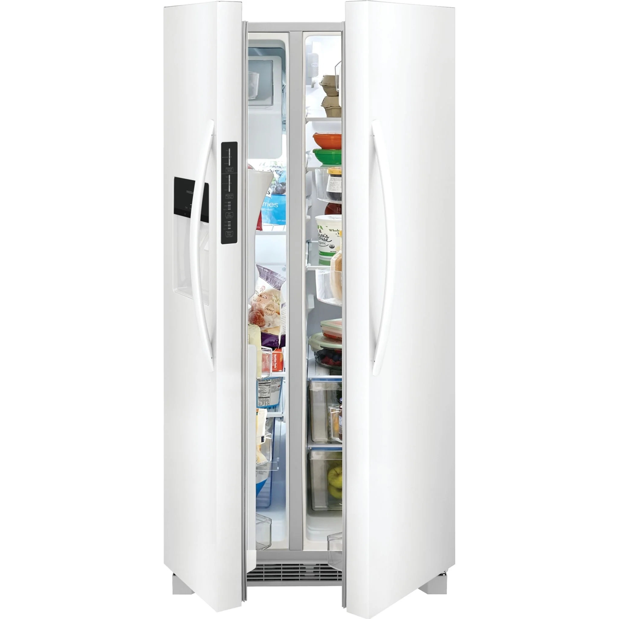 Frigidaire 22 Cu. Ft. 33" Standard Depth Side by Side Refrigerator - White ( FRSS2323AW ) - Image 6