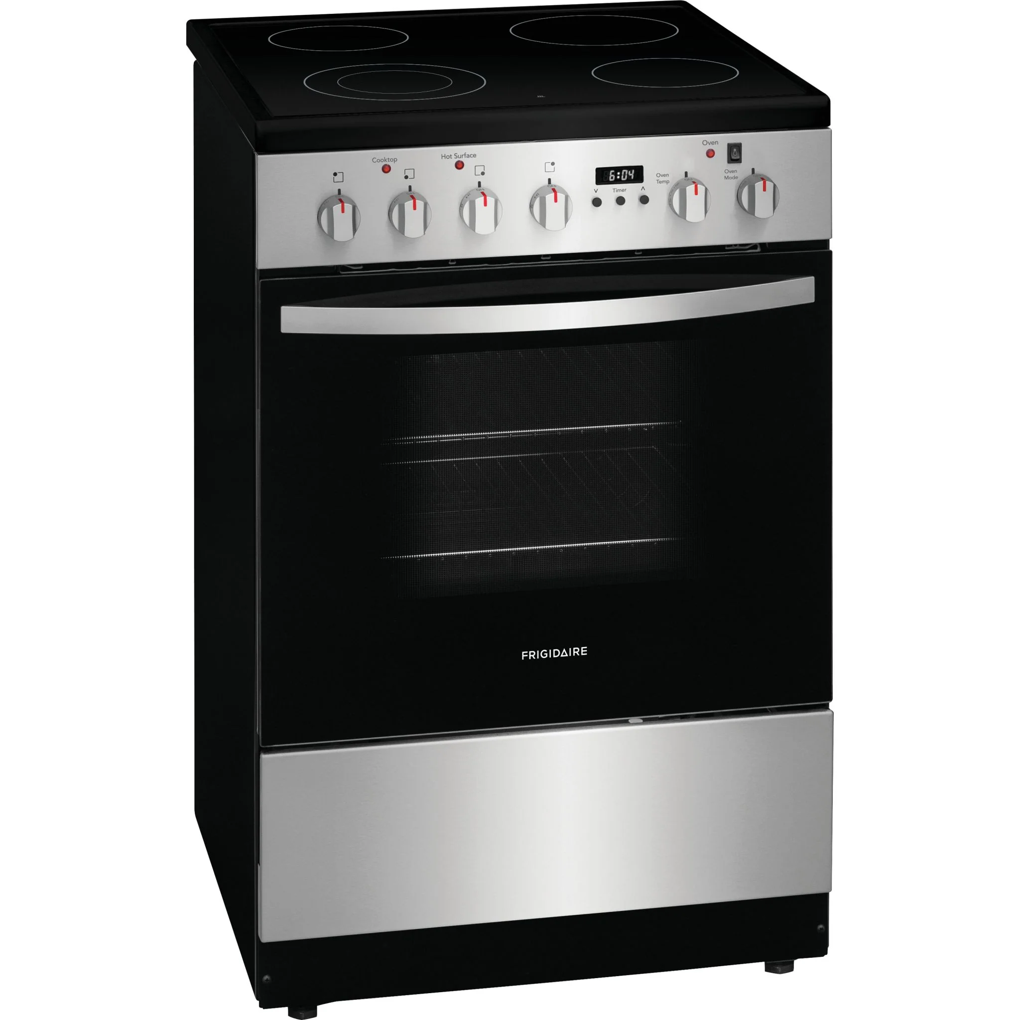 Frigidaire 24" Freestanding Electric Range - Stainless Steel ( FCFE242CAS ) - Image 3