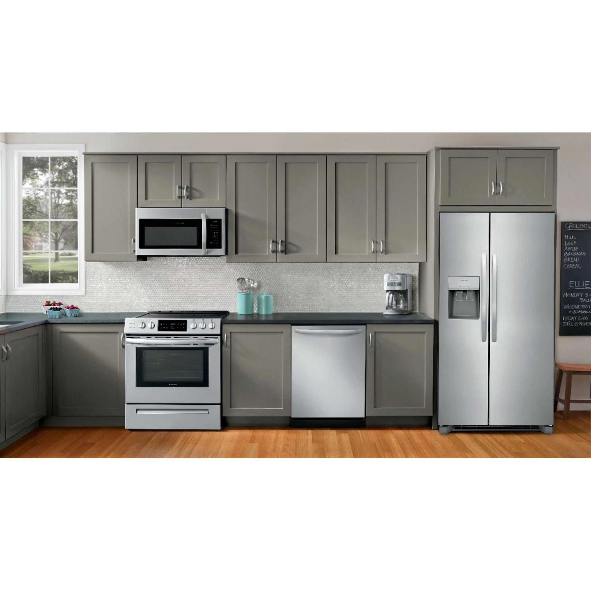Frigidaire 25.6 Cu. Ft. 36" Standard Depth Side by Side Refrigerator - Stainless Steel (FRSS2623AS) - Image 13