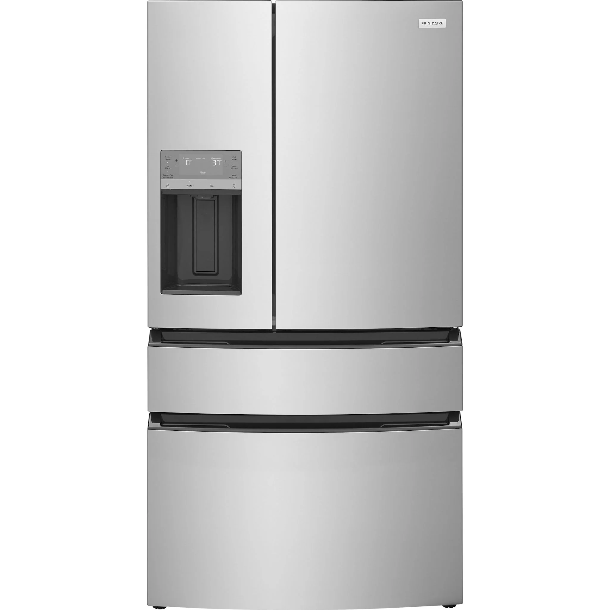 Frigidaire 26 Cu. Ft. Standard-Depth 4-Door French Door Refrigerator - Stainless Steel ( FRMS2733AV ) - Image 8
