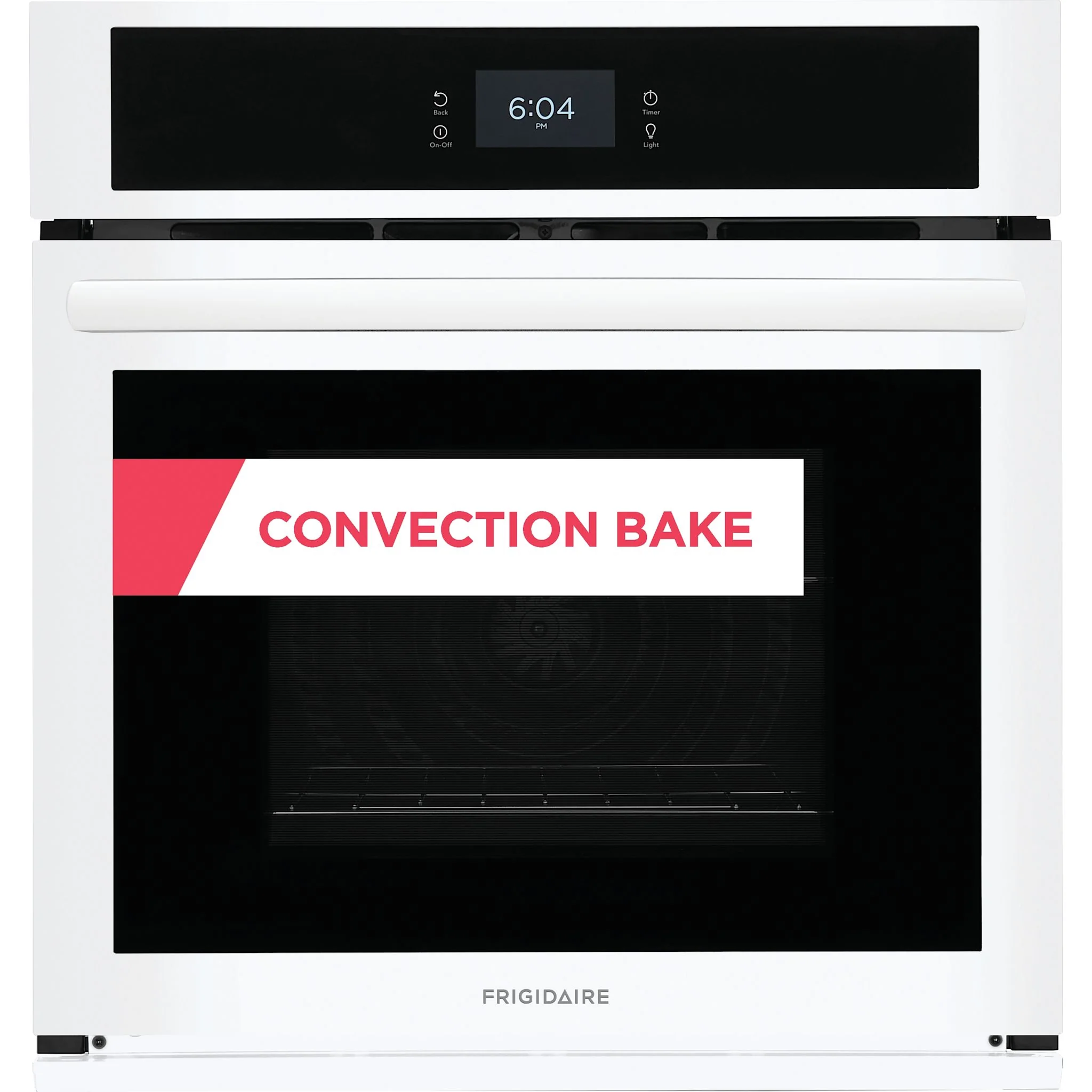 Frigidaire 27" Single Electric Wall Oven with Fan Convection - White ( FCWS2727AW ) - Image 2