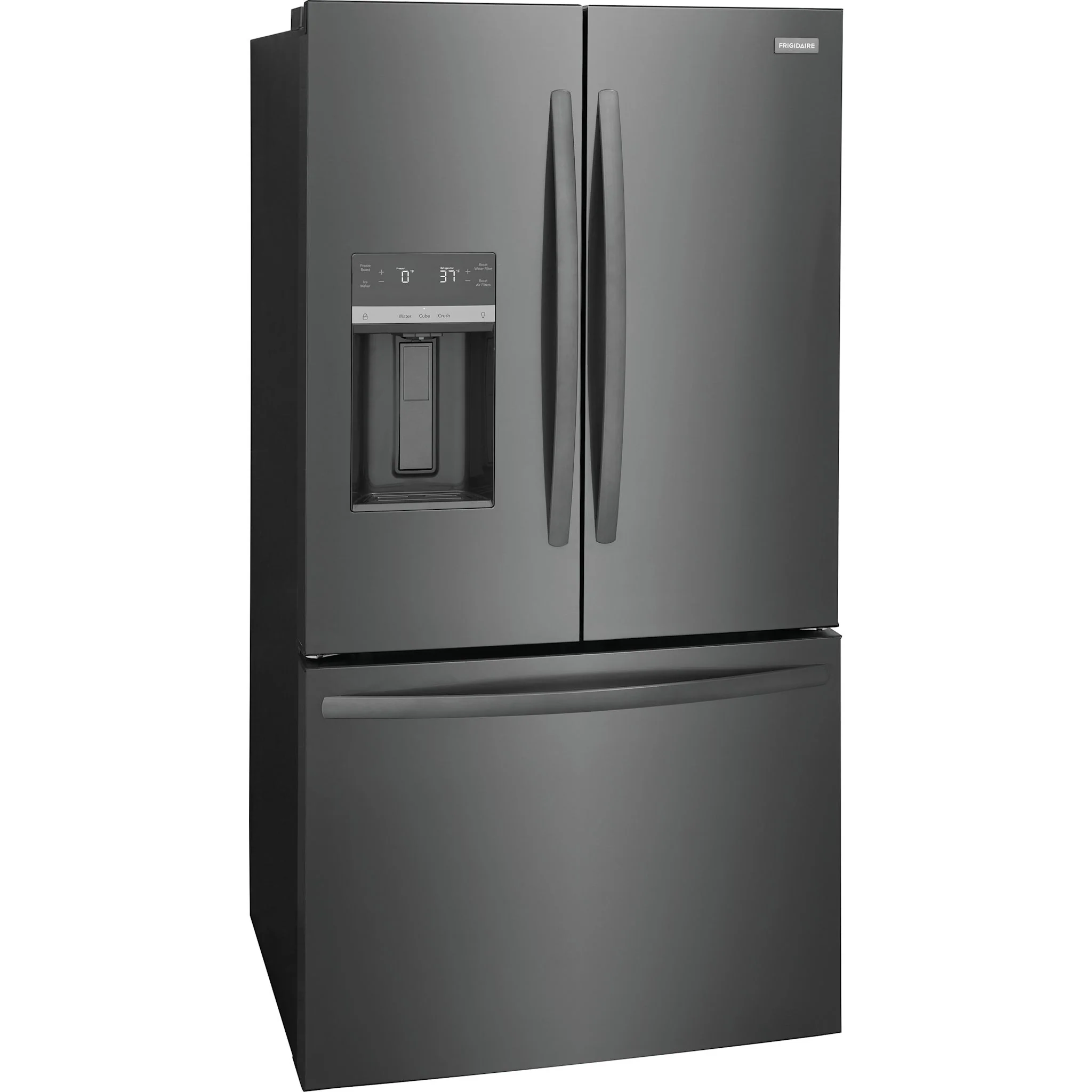 Frigidaire 28 Cu. Ft. Standard-Depth French Door Refrigerator - Black Stainless ( FRFS2823AD ) - Image 2