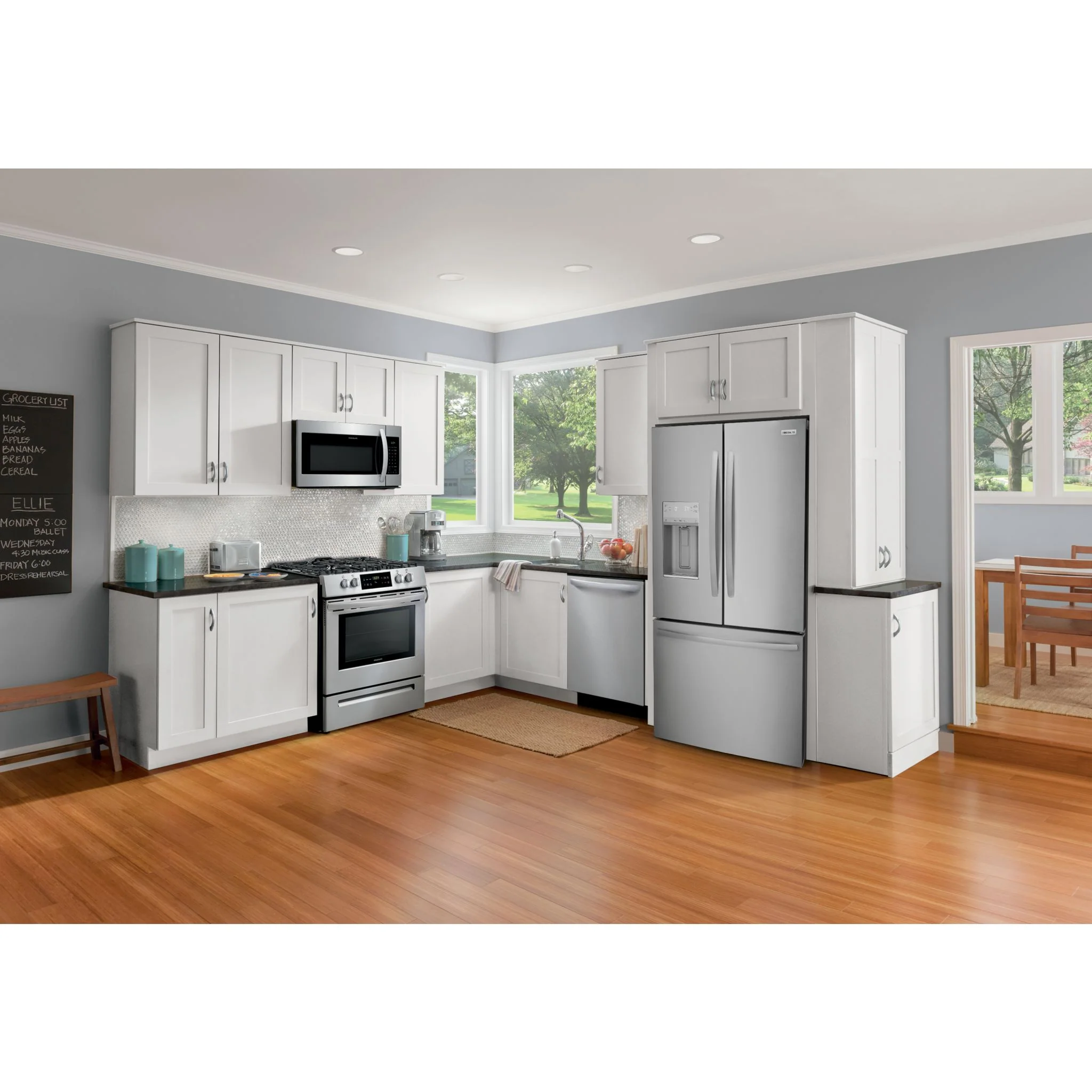Frigidaire 28 Cu. Ft. Standard-Depth French Door Refrigerator - Black Stainless ( FRFS2823AS ) - Image 15