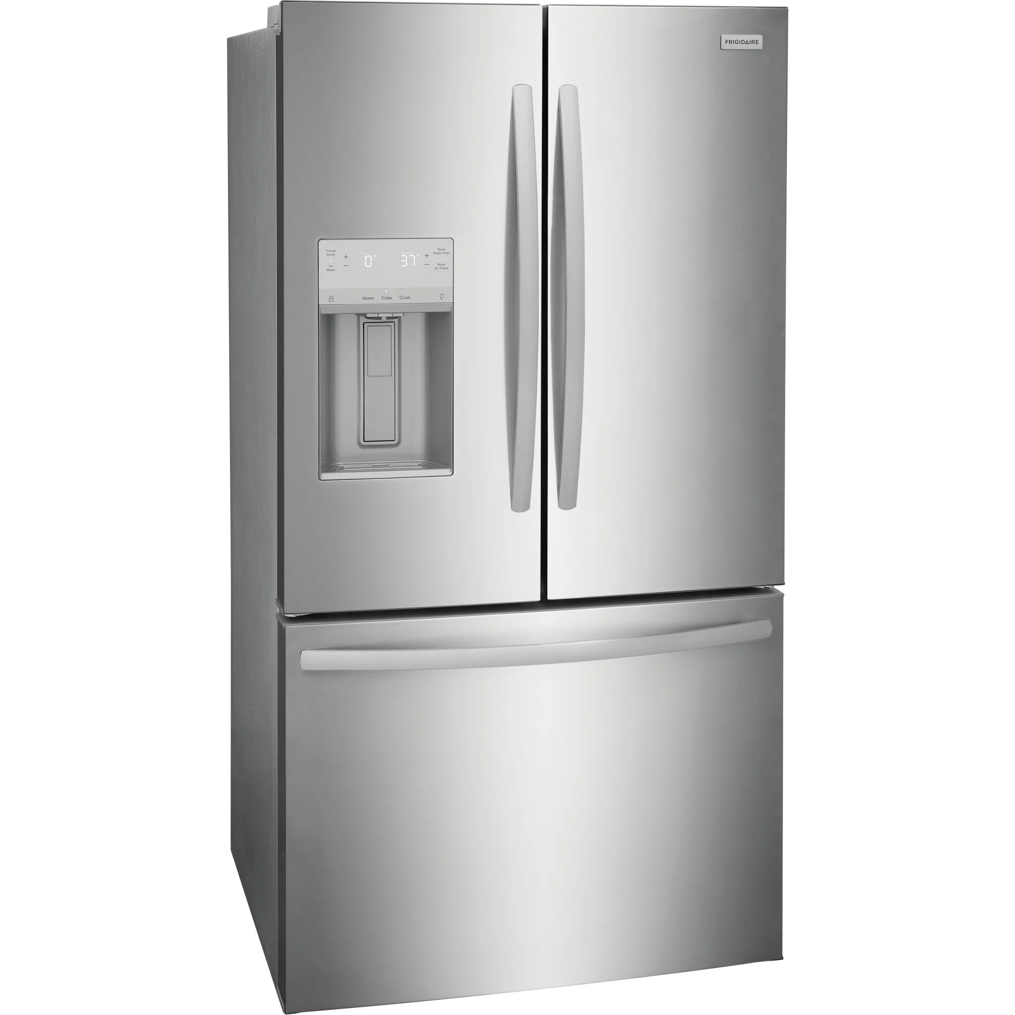 Frigidaire 28 Cu. Ft. Standard-Depth French Door Refrigerator - Black Stainless ( FRFS2823AS ) - Image 2