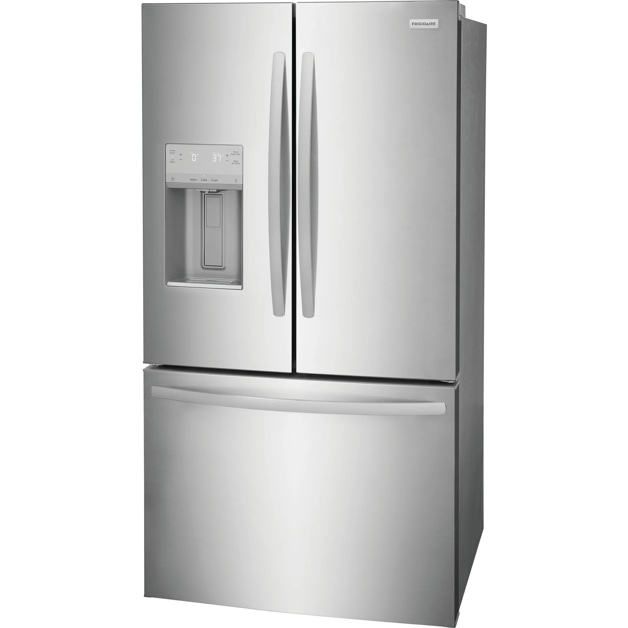 Frigidaire 28 Cu. Ft. Standard-Depth French Door Refrigerator - Black Stainless ( FRFS2823AS ) - Image 3