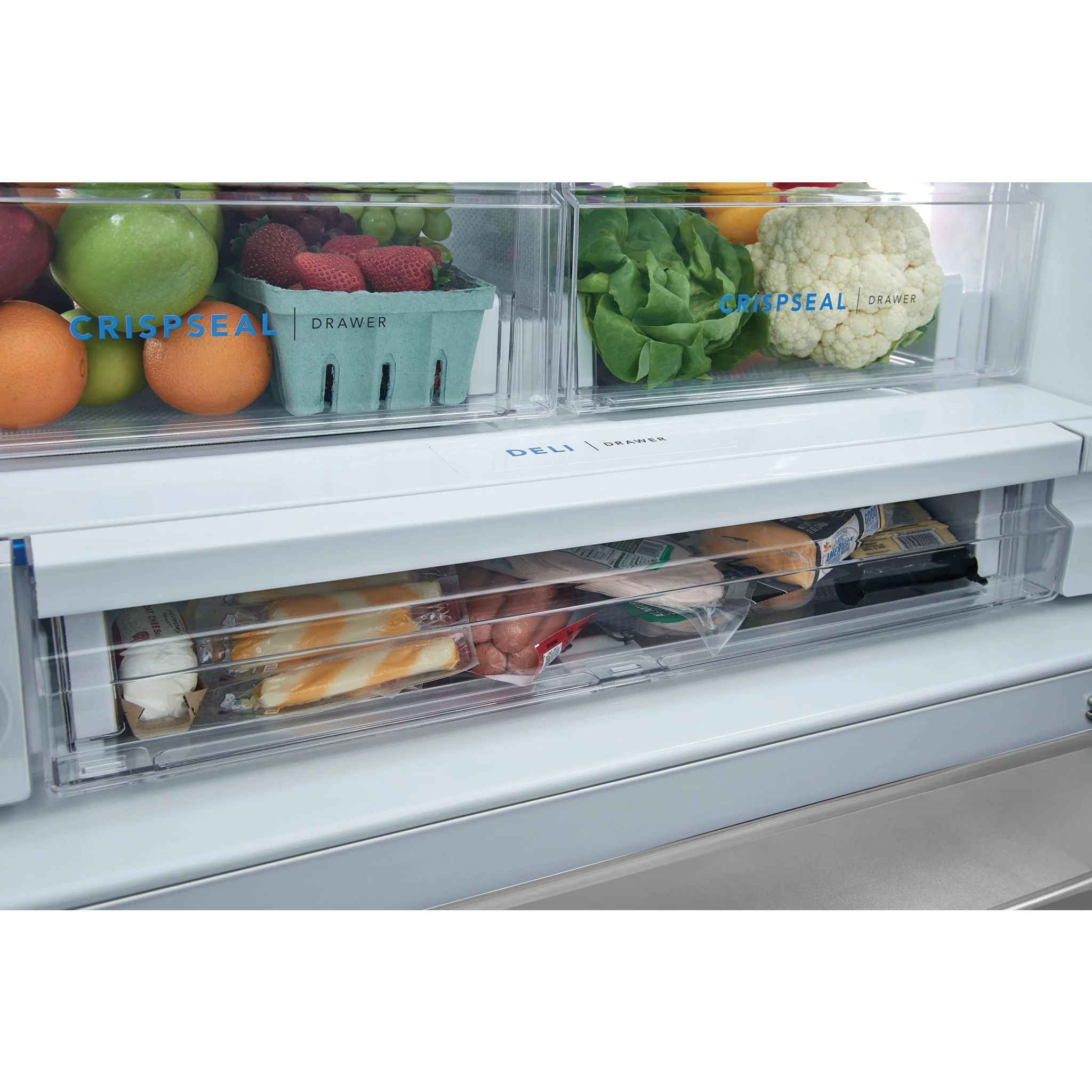 Frigidaire 28 Cu. Ft. Standard-Depth French Door Refrigerator - Black Stainless ( FRFS2823AS ) - Image 9