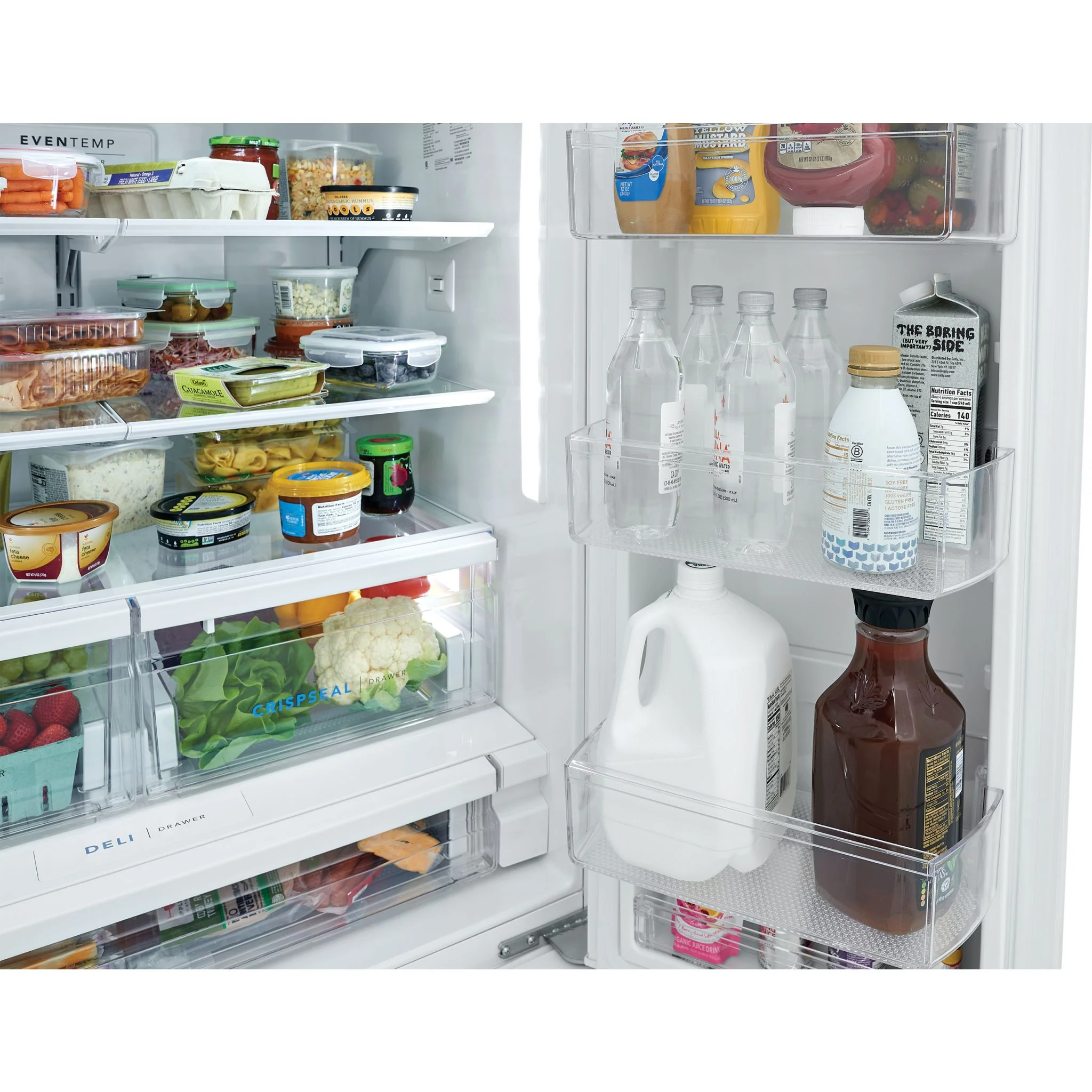 Frigidaire 28 Cu. Ft. Standard-Depth French Door Refrigerator - White ( FRFS2823AW ) - Image 11