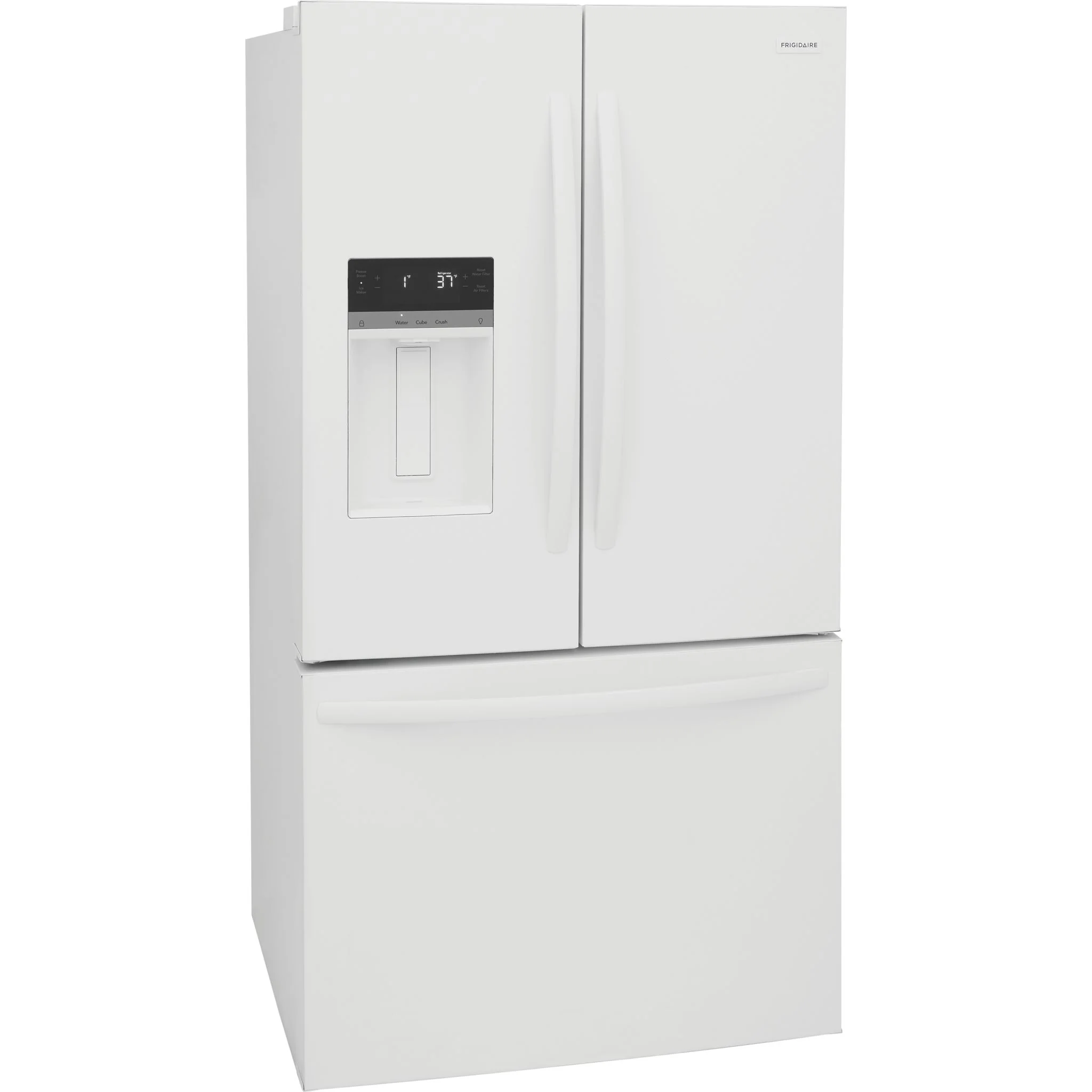 Frigidaire 28 Cu. Ft. Standard-Depth French Door Refrigerator - White ( FRFS2823AW ) - Image 2